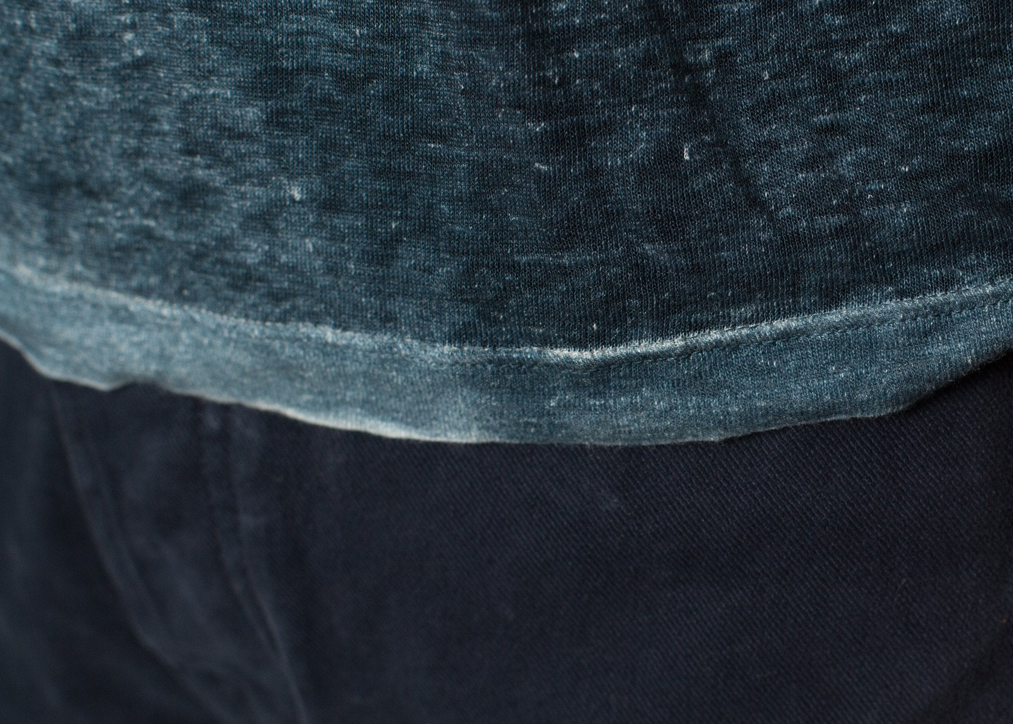 Melange T-Shirt in Navy/Black|men's t-shirts[option1]|[option2]|[option3] - hello