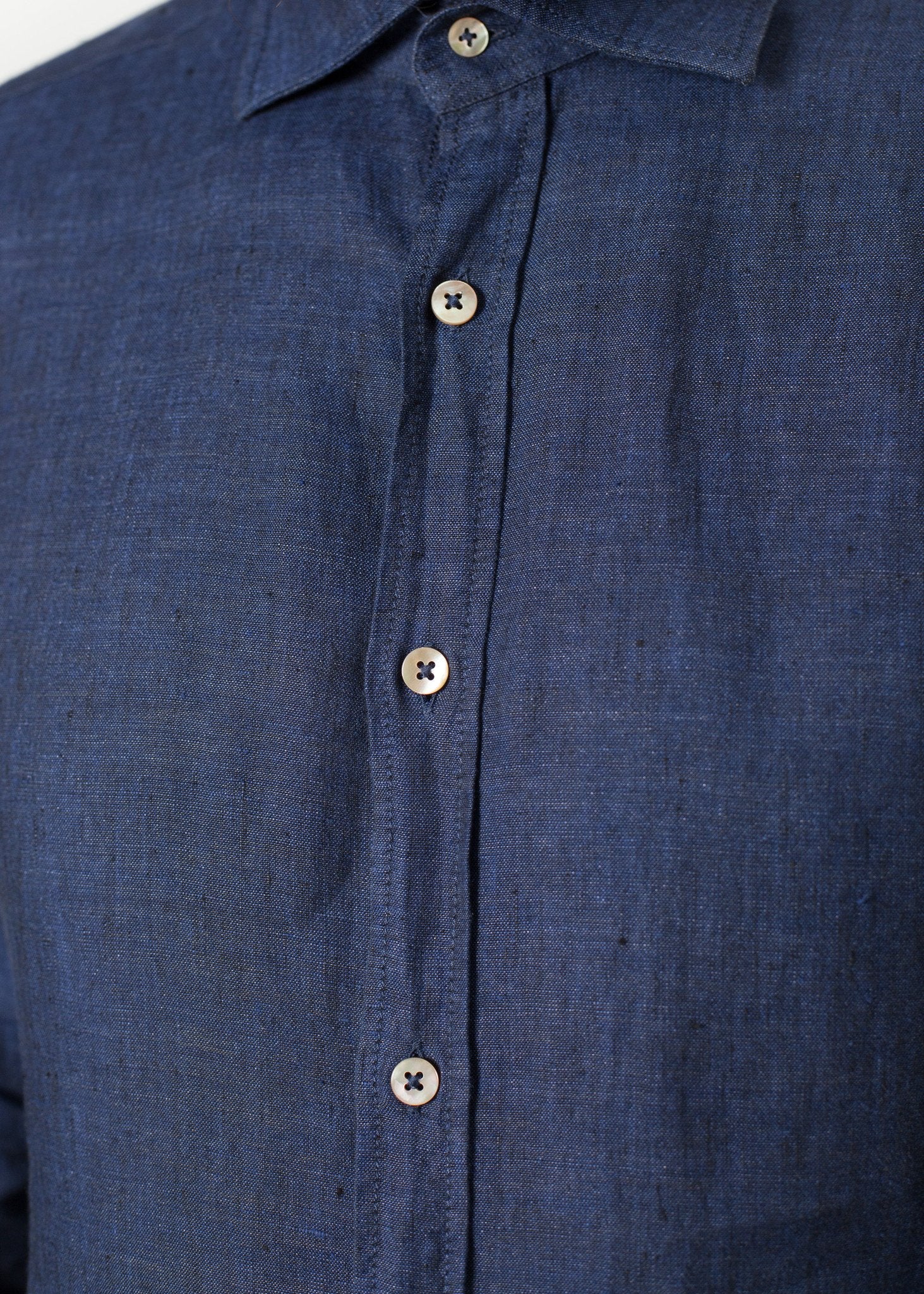 Button Up Shirt in Navy|men's button-ups[option1]|[option2]|[option3] - hello
