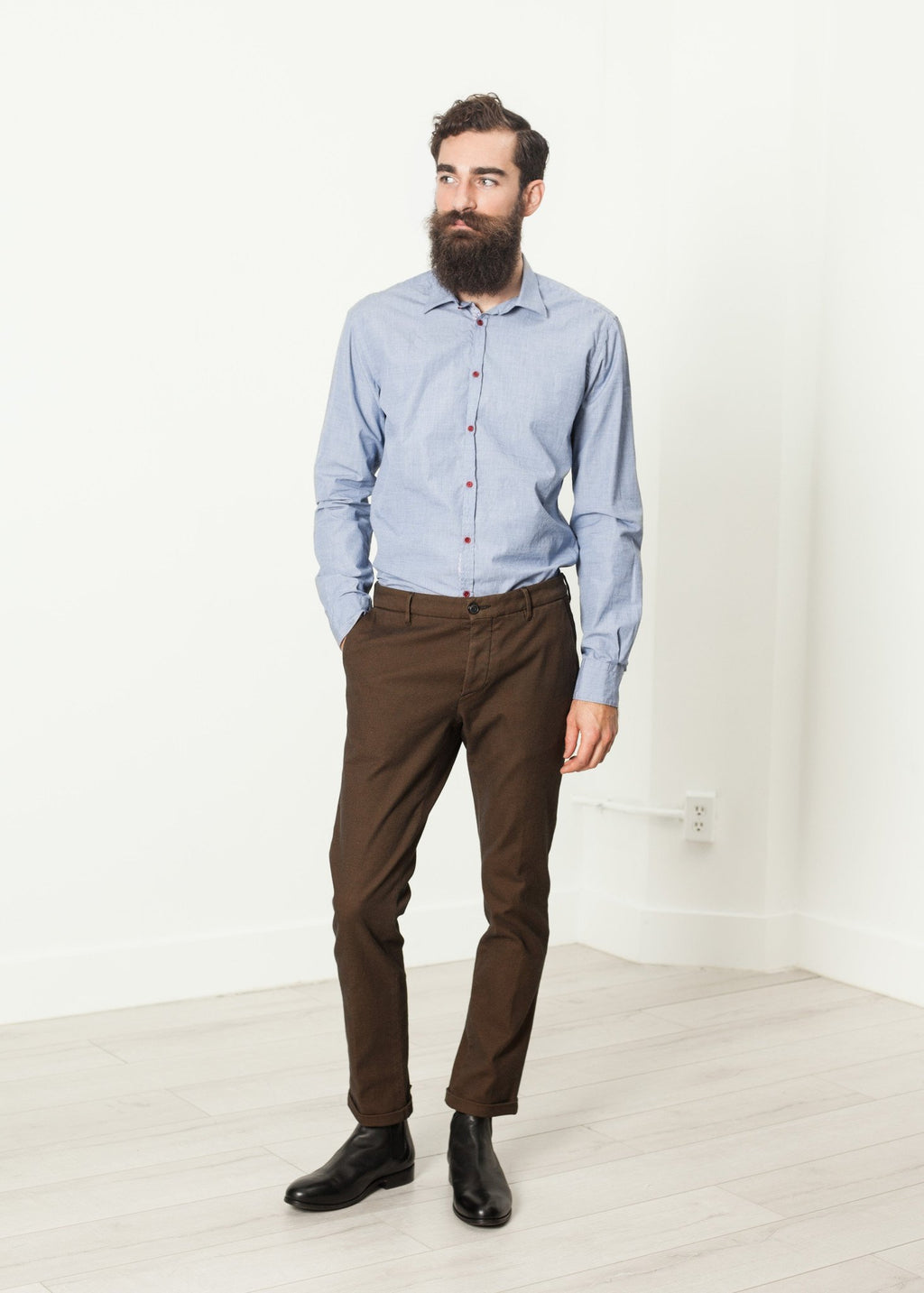 Diamond Weave Trouser in Hazel|men's trousers[option1]|[option2]|[option3] - hello