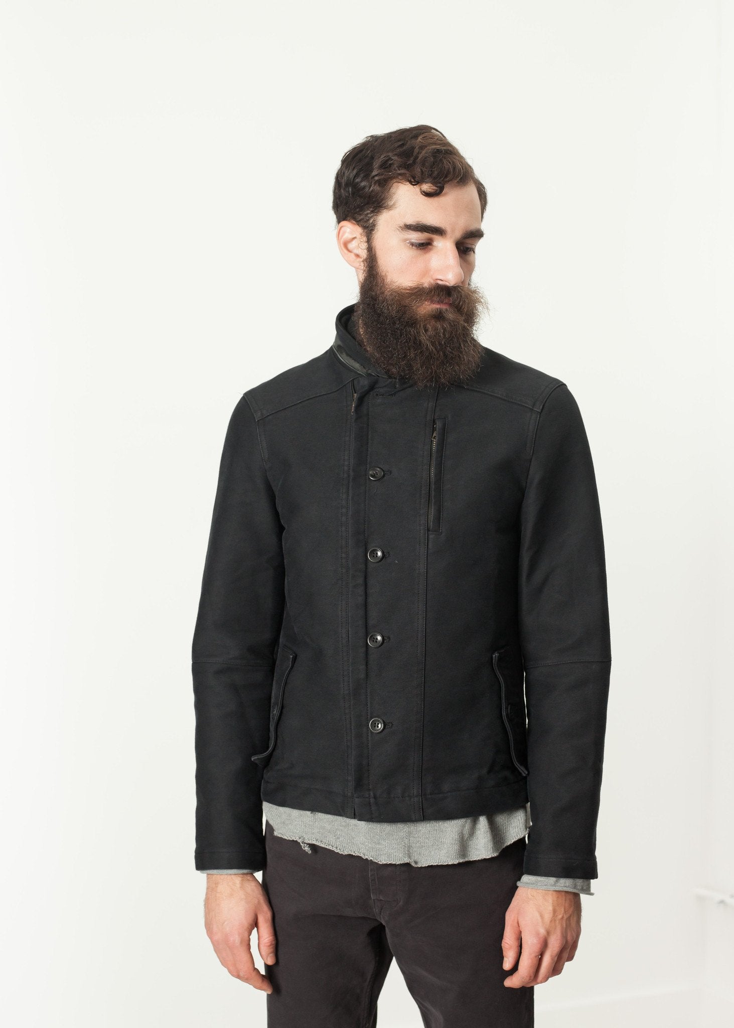 Morten Jacket in Black|men's coats & jackets[option1]|[option2]|[option3] - hello