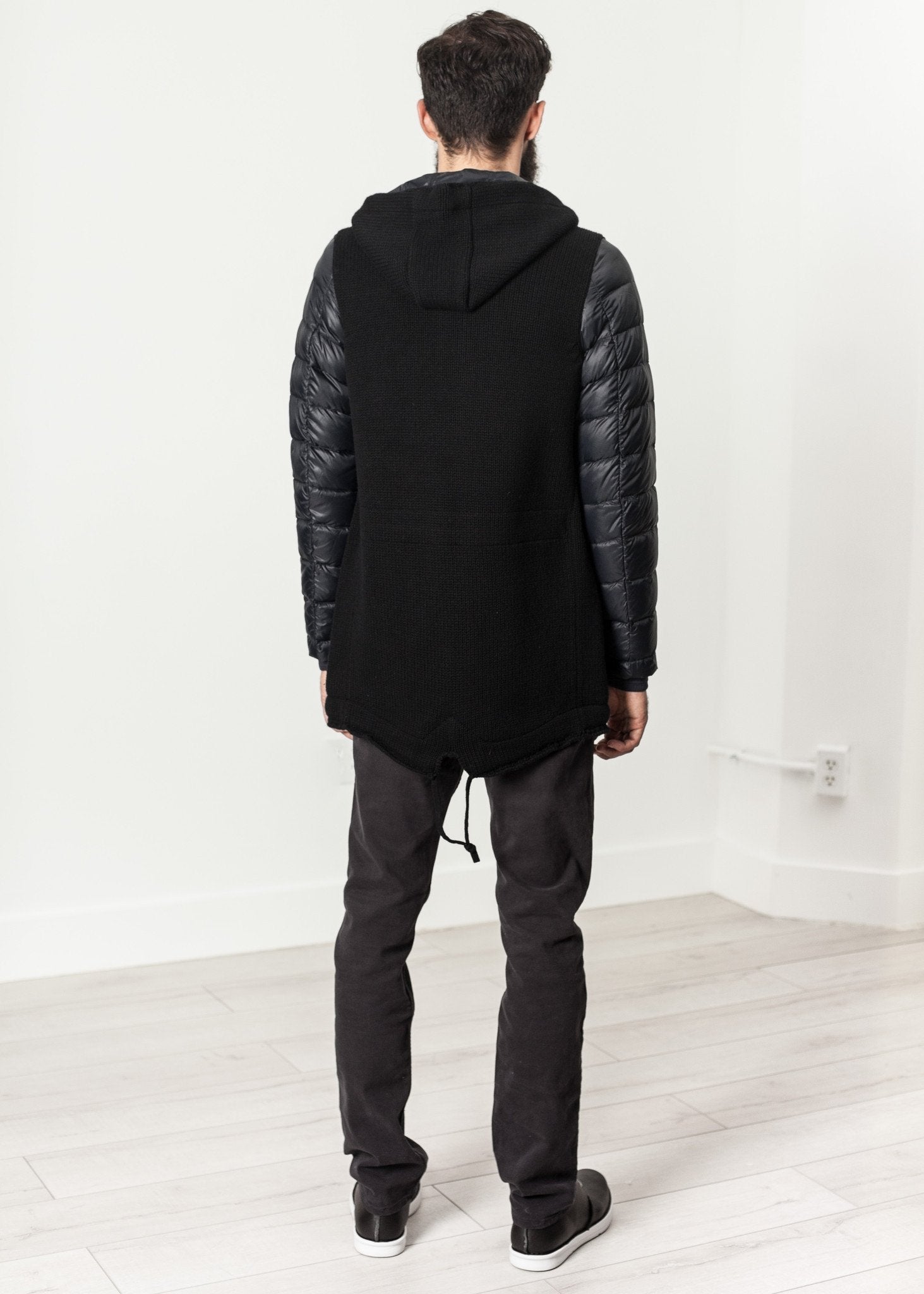 Hooded Parka in Black|men's coats & jackets[option1]|[option2]|[option3] - hello