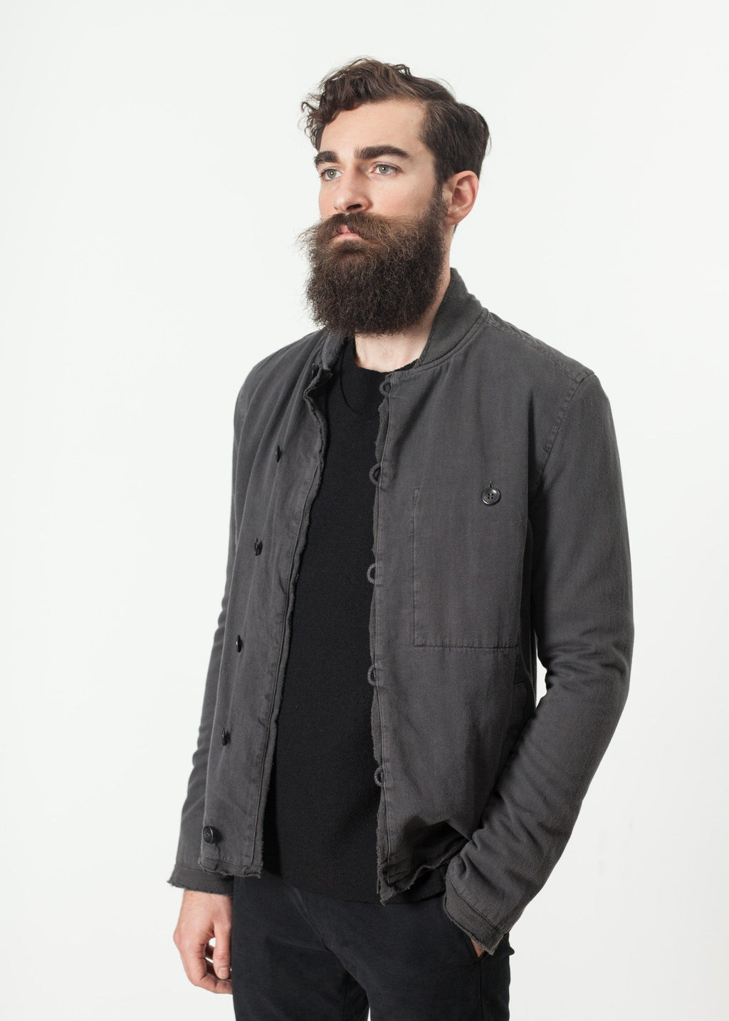 Goof Jacket in Tar|men's coats & jackets[option1]|[option2]|[option3] - hello