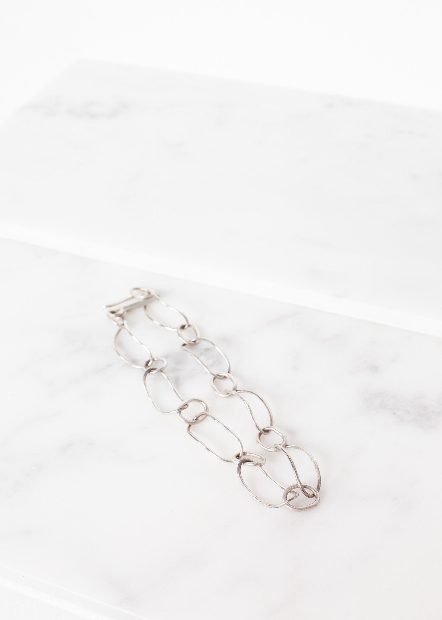 Bracelet 70 in Burnished Silver|unisex bracelets[option1]|[option2]|[option3] - hello