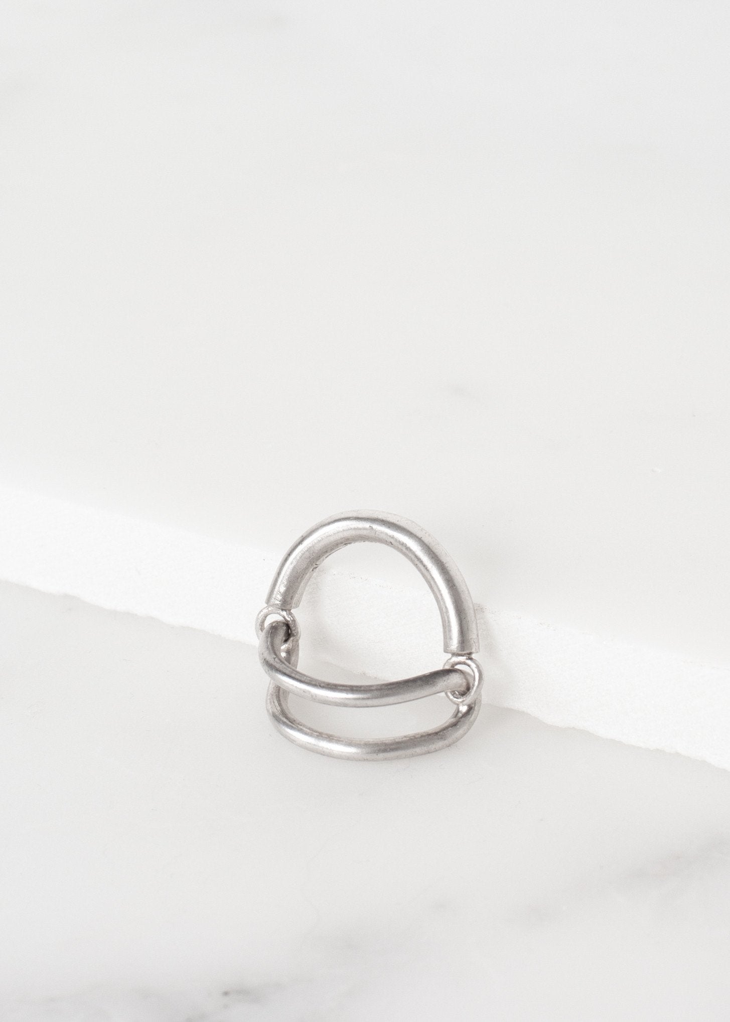 Ring 77 in Sterling Silver|unisex rings[option1]|[option2]|[option3] - hello