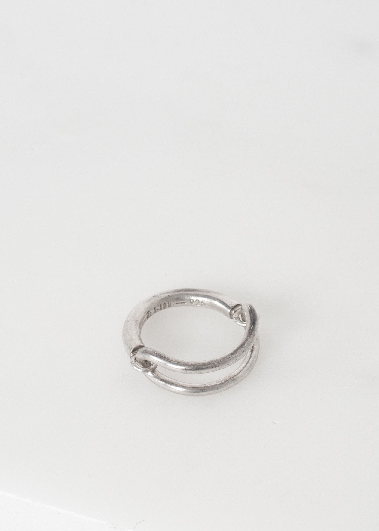 Ring 77 in Sterling Silver|unisex rings[option1]|[option2]|[option3] - hello