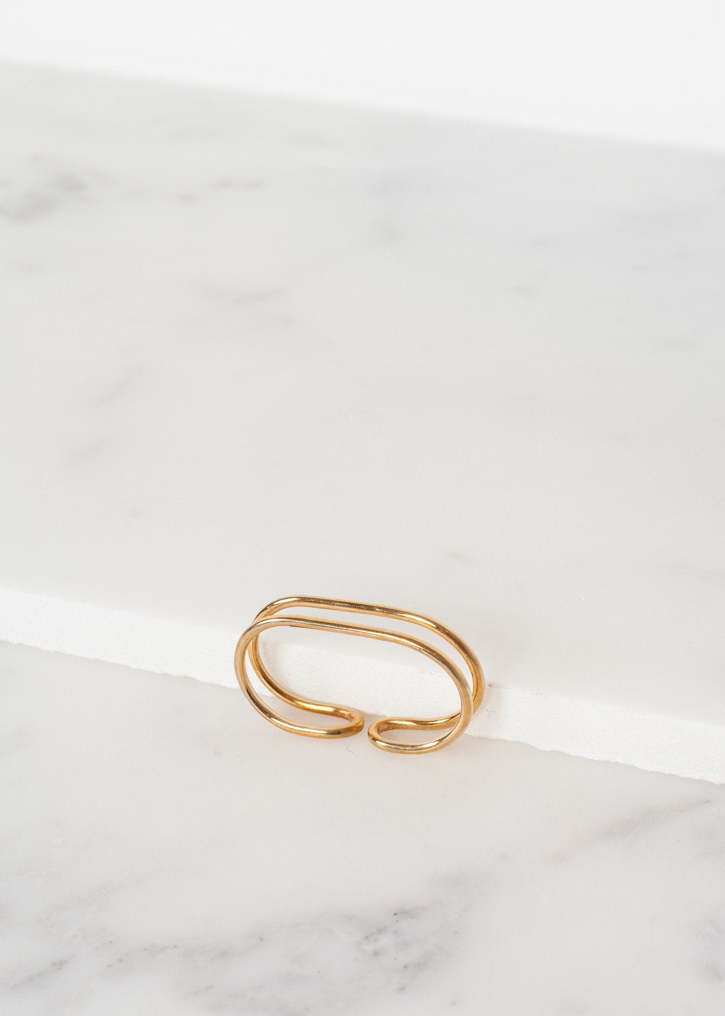 Ring 83 in Gold|unisex rings[option1]|[option2]|[option3] - hello
