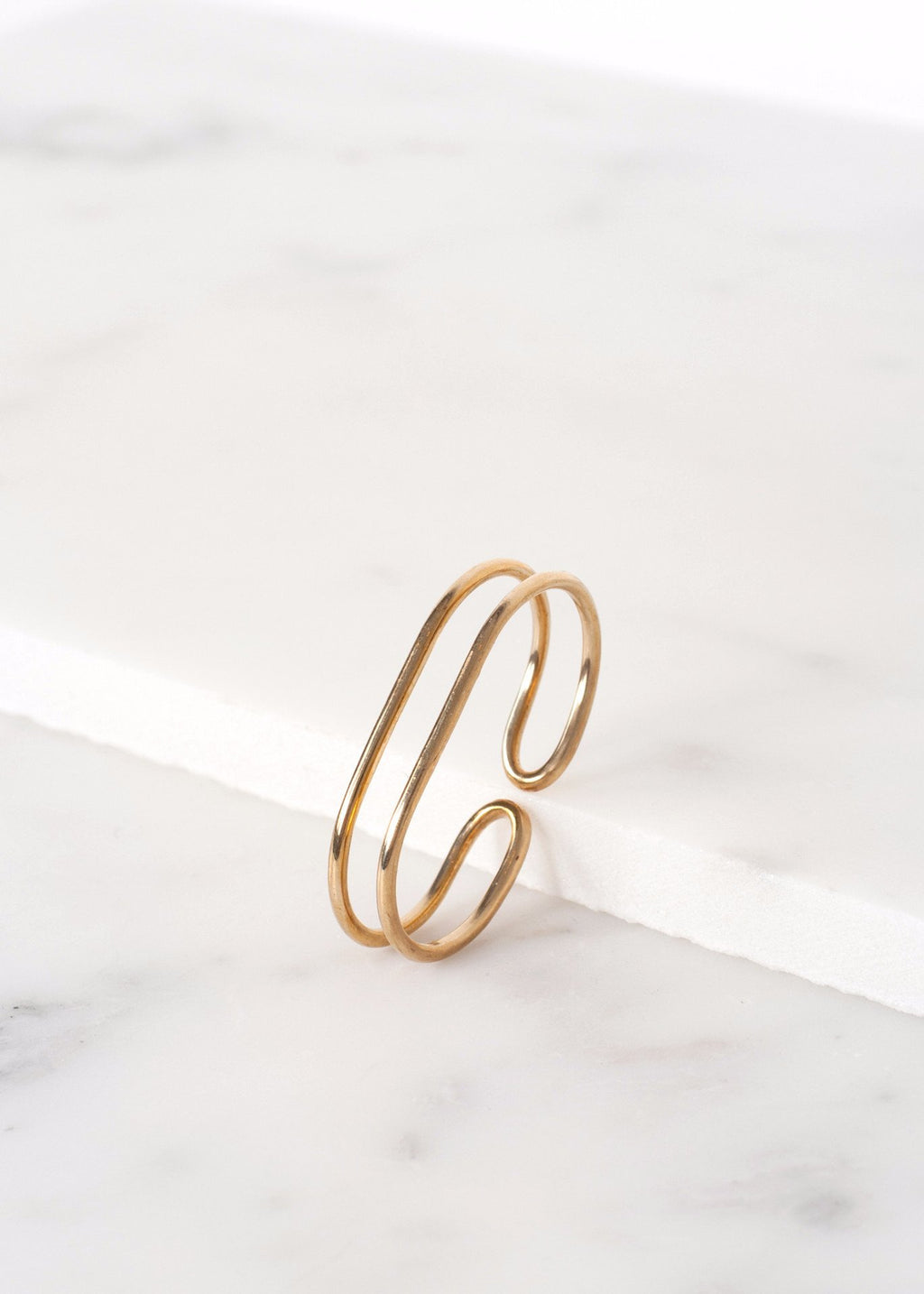 Ring 83 in Gold|unisex rings[option1]|[option2]|[option3] - hello