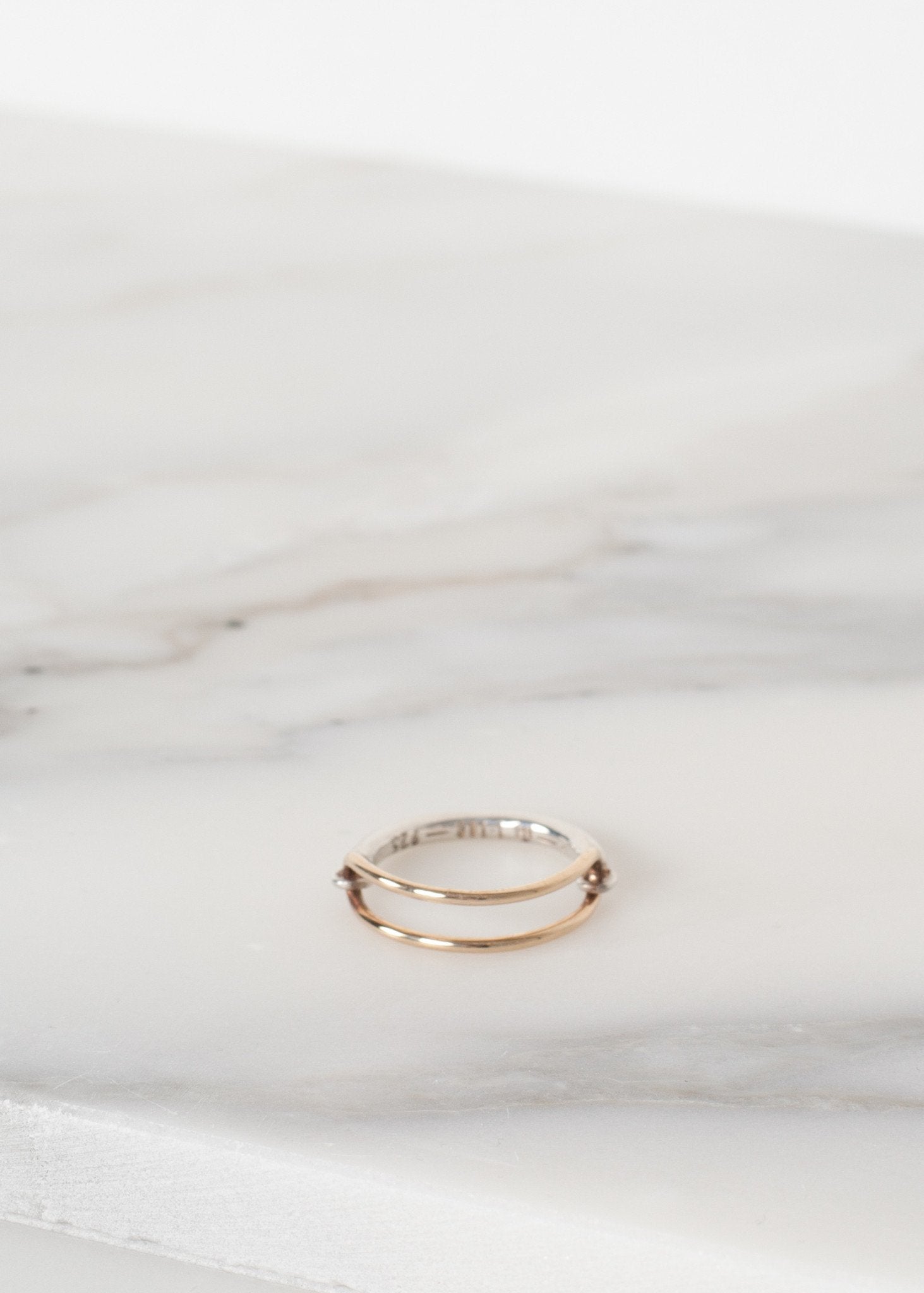 Ring 76 in Gold Multi|unisex rings[option1]|[option2]|[option3] - hello