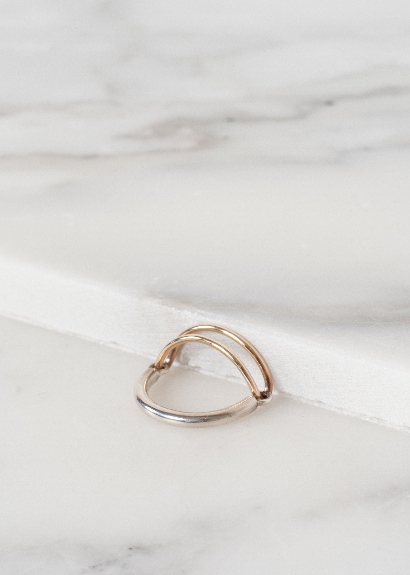 Ring 76 in Gold Multi|unisex rings[option1]|[option2]|[option3] - hello