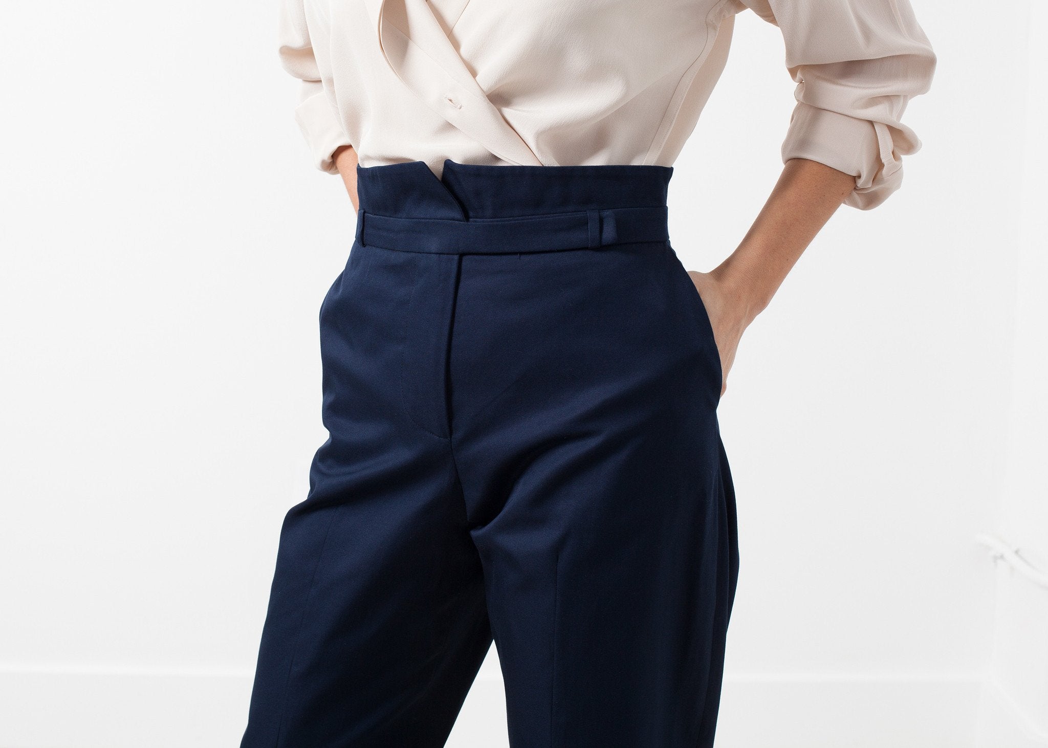Tapered Trouser|women's pants[option1]|[option2]|[option3] - hello