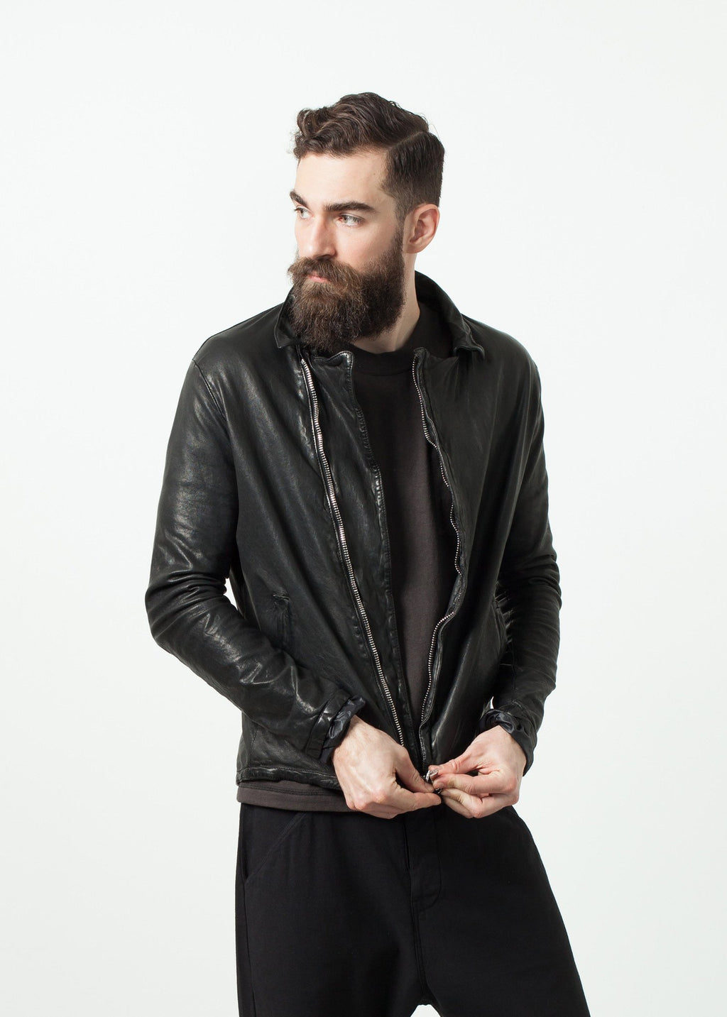 Distressed Motorcycle Jacket|men's coats & jackets[option1]|[option2]|[option3] - hello