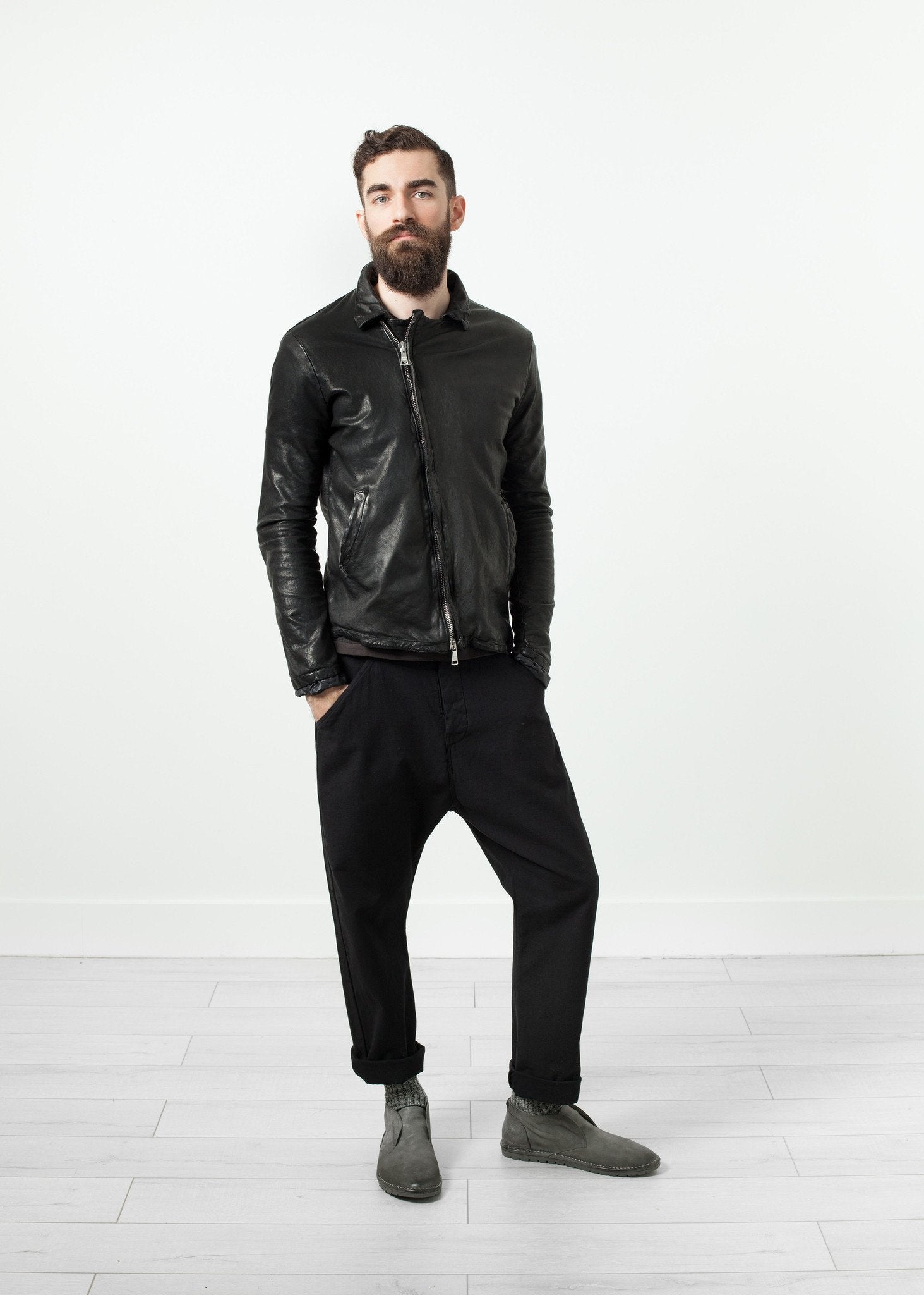 Distressed Motorcycle Jacket|men's coats & jackets[option1]|[option2]|[option3] - hello