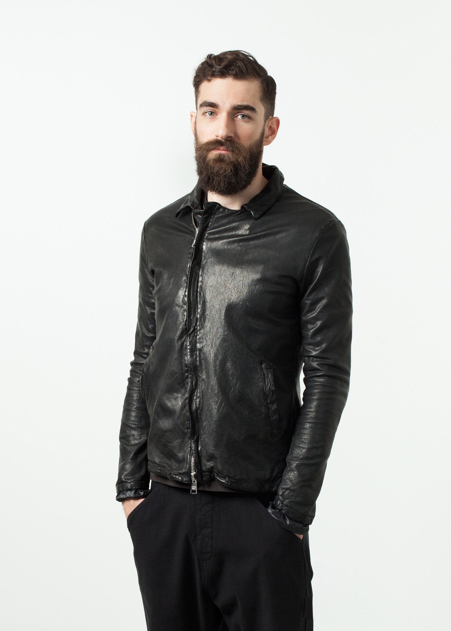 Distressed Motorcycle Jacket|men's coats & jackets[option1]|[option2]|[option3] - hello