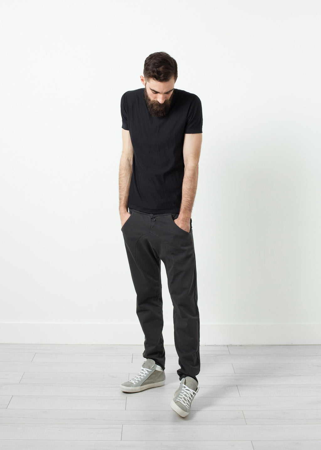 Ruven Pant in Drop Crotch|Men's Pants[option1]|[option2]|[option3] - hello