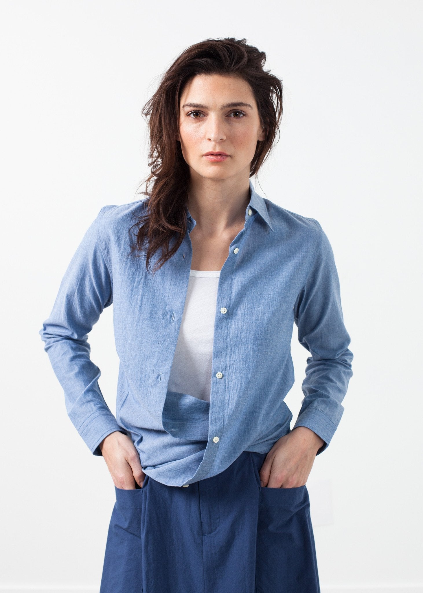 Standard Shirt|women's button-ups[option1]|[option2]|[option3] - hello