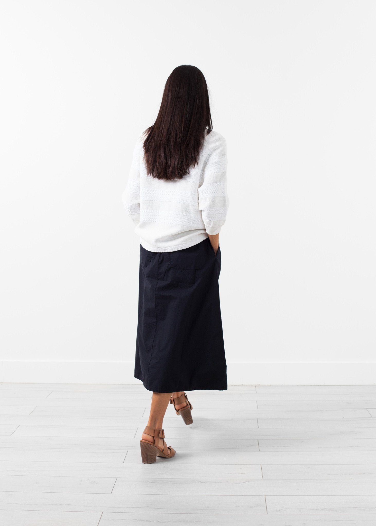 Wide Stripe Sweater|women's knitwear[option1]|[option2]|[option3] - hello