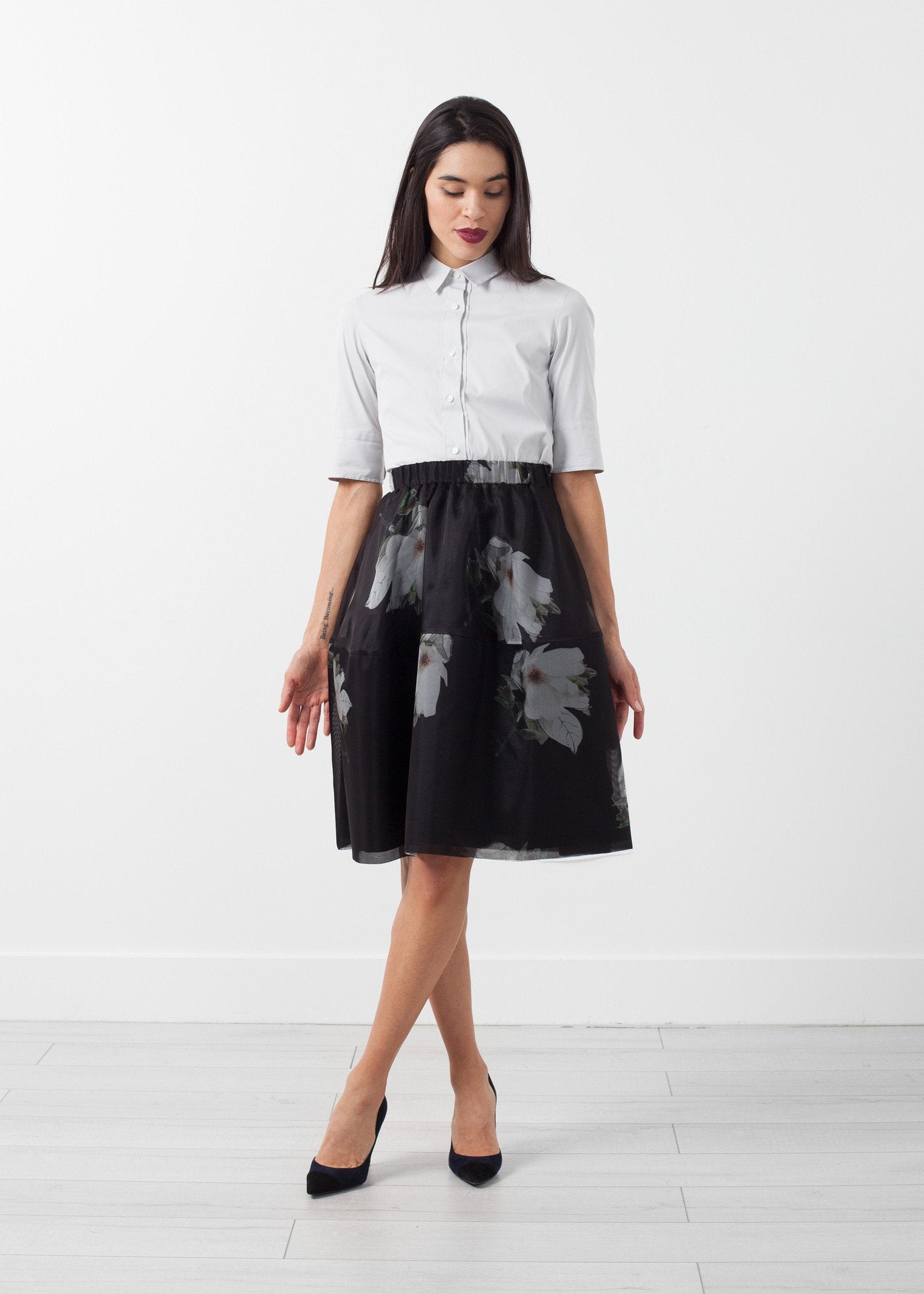 Short Silk Skirt|women's skirts[option1]|[option2]|[option3] - hello