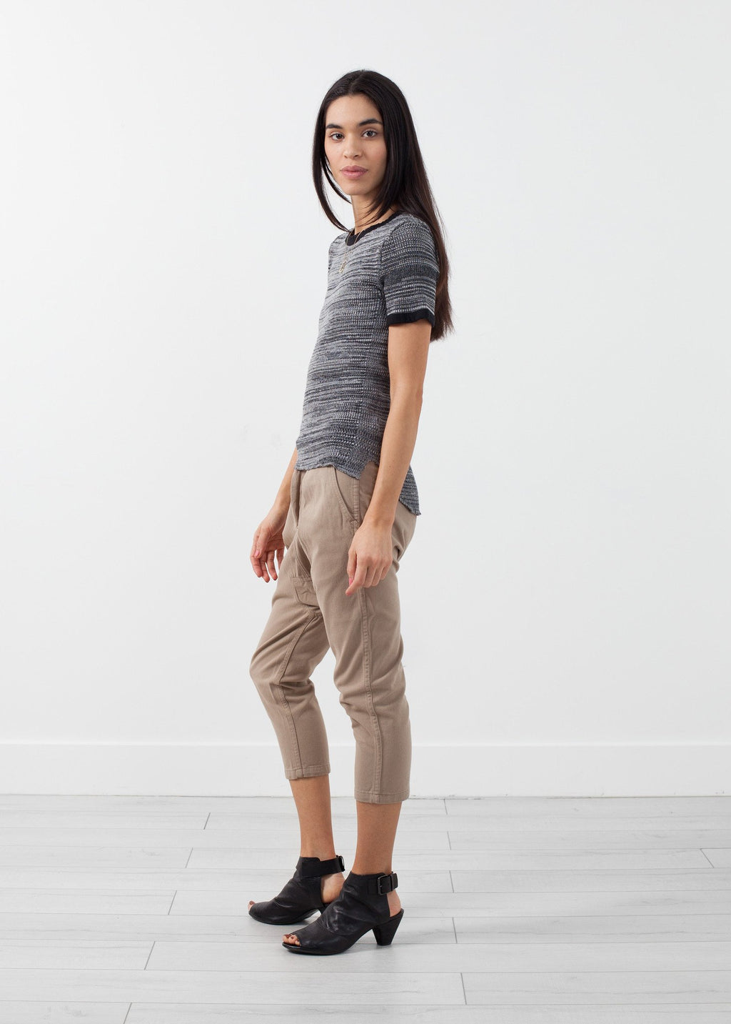 Waffle Knit Crew|women's t-shirts[option1]|[option2]|[option3] - hello