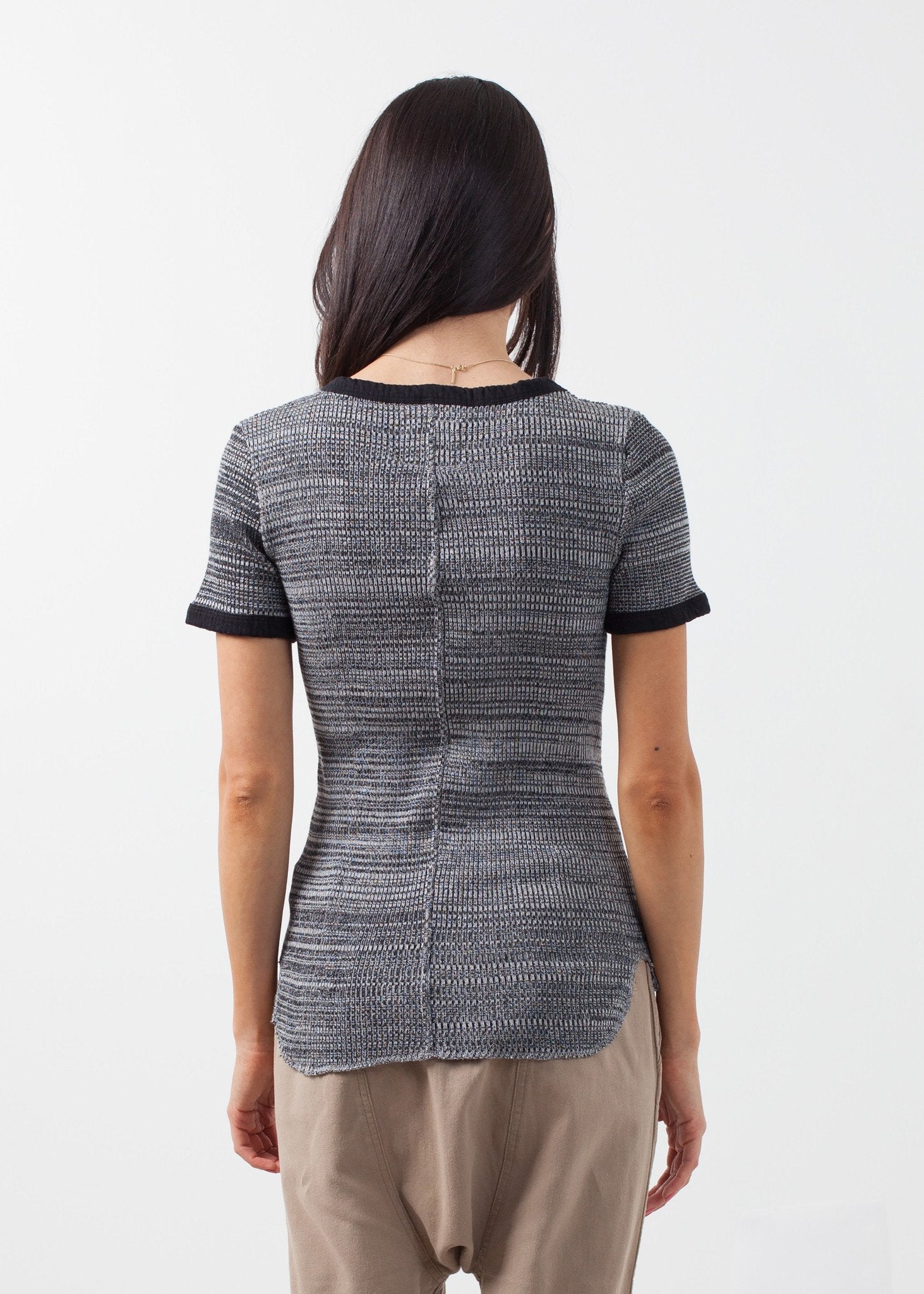 Waffle Knit Crew|women's t-shirts[option1]|[option2]|[option3] - hello