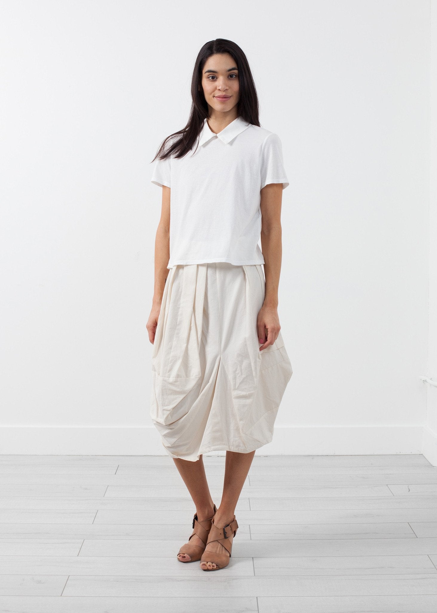 Double Collar Blouse|women's tops[option1]|[option2]|[option3] - hello