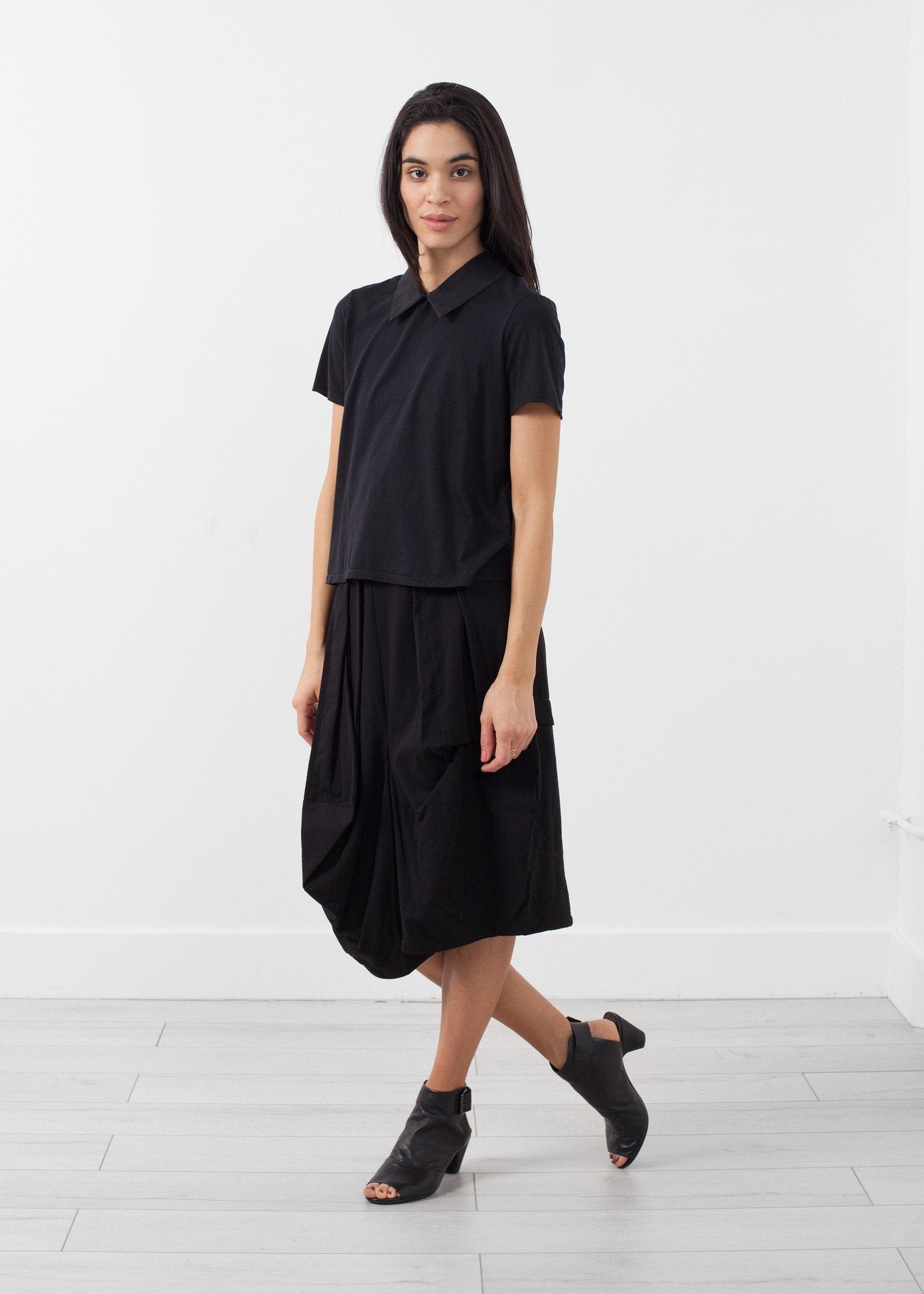 Double Collar Blouse|women's tops[option1]|[option2]|[option3] - hello