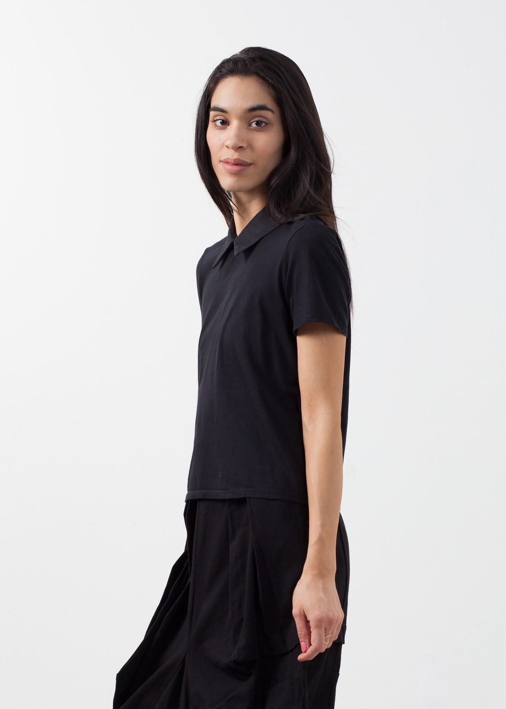 Double Collar Blouse|women's tops[option1]|[option2]|[option3] - hello
