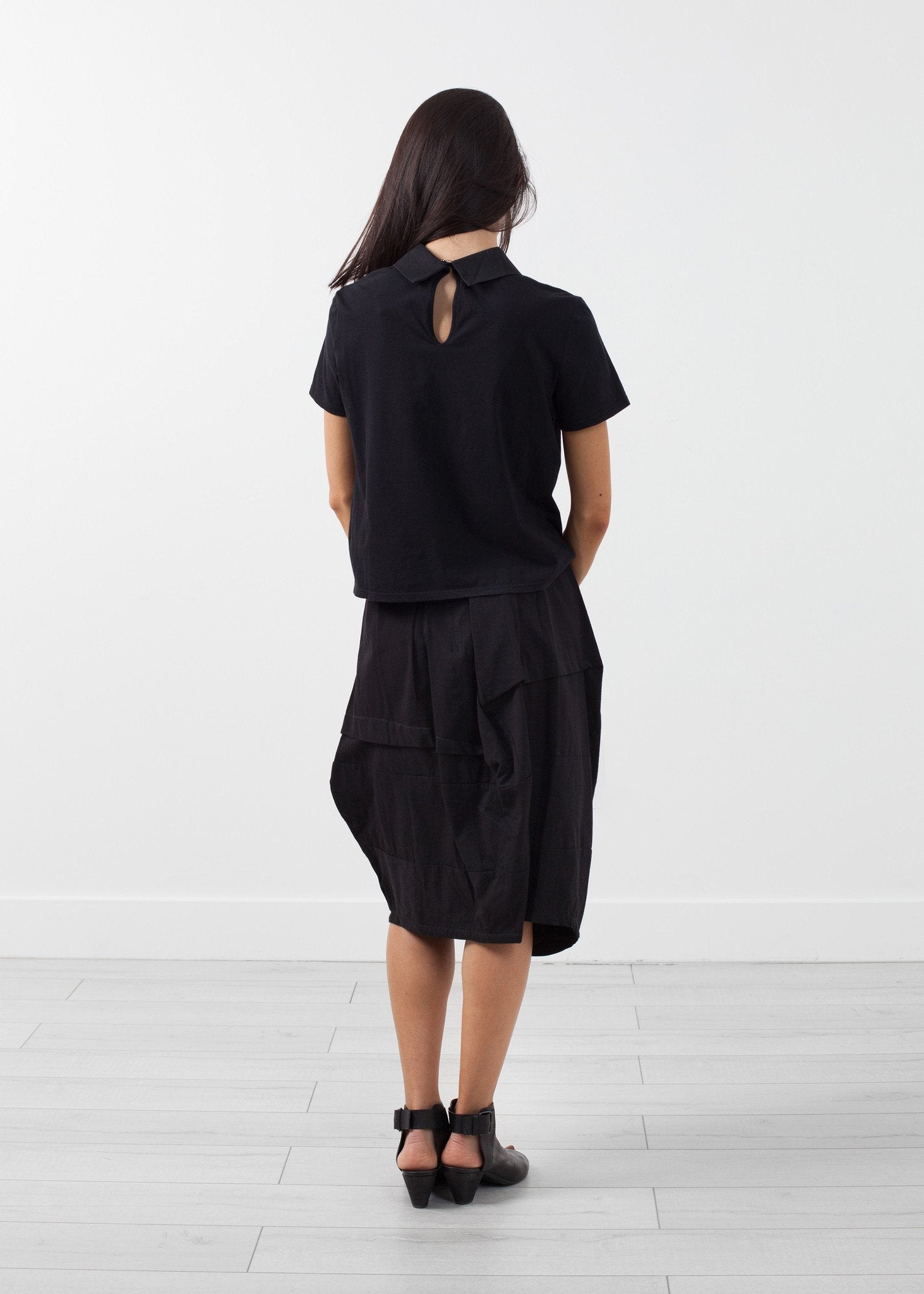 Double Collar Blouse|women's tops[option1]|[option2]|[option3] - hello