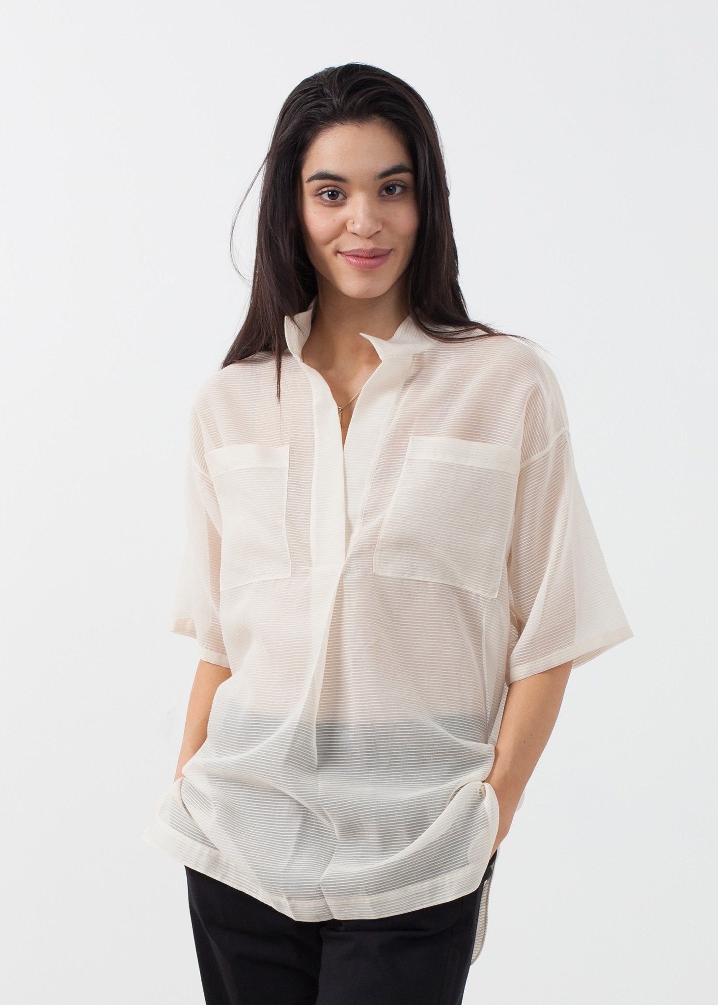 Polygon Tunic|women's tops[option1]|[option2]|[option3] - hello
