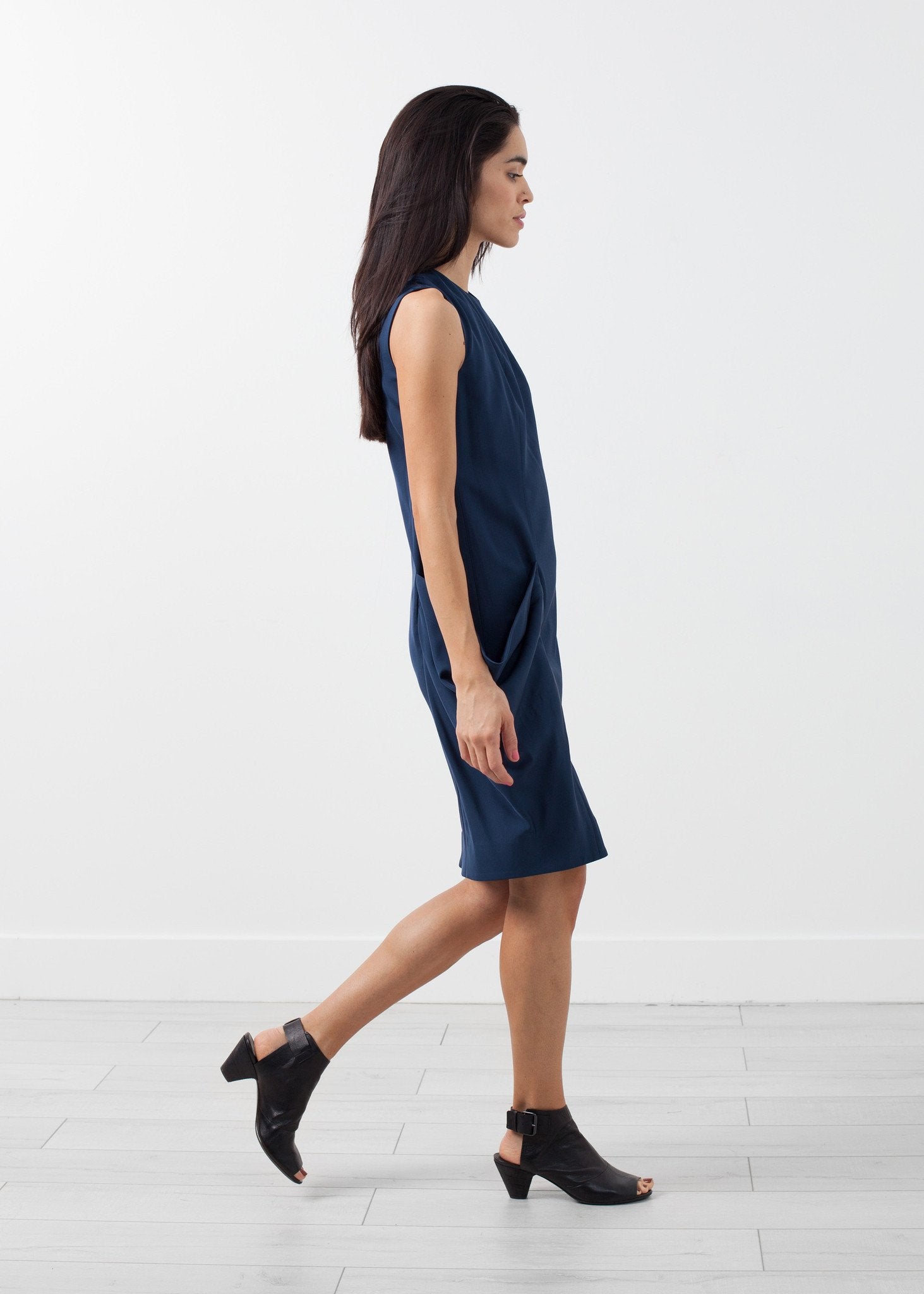 Uti Drape Dress|women's dresses[option1]|[option2]|[option3] - hello