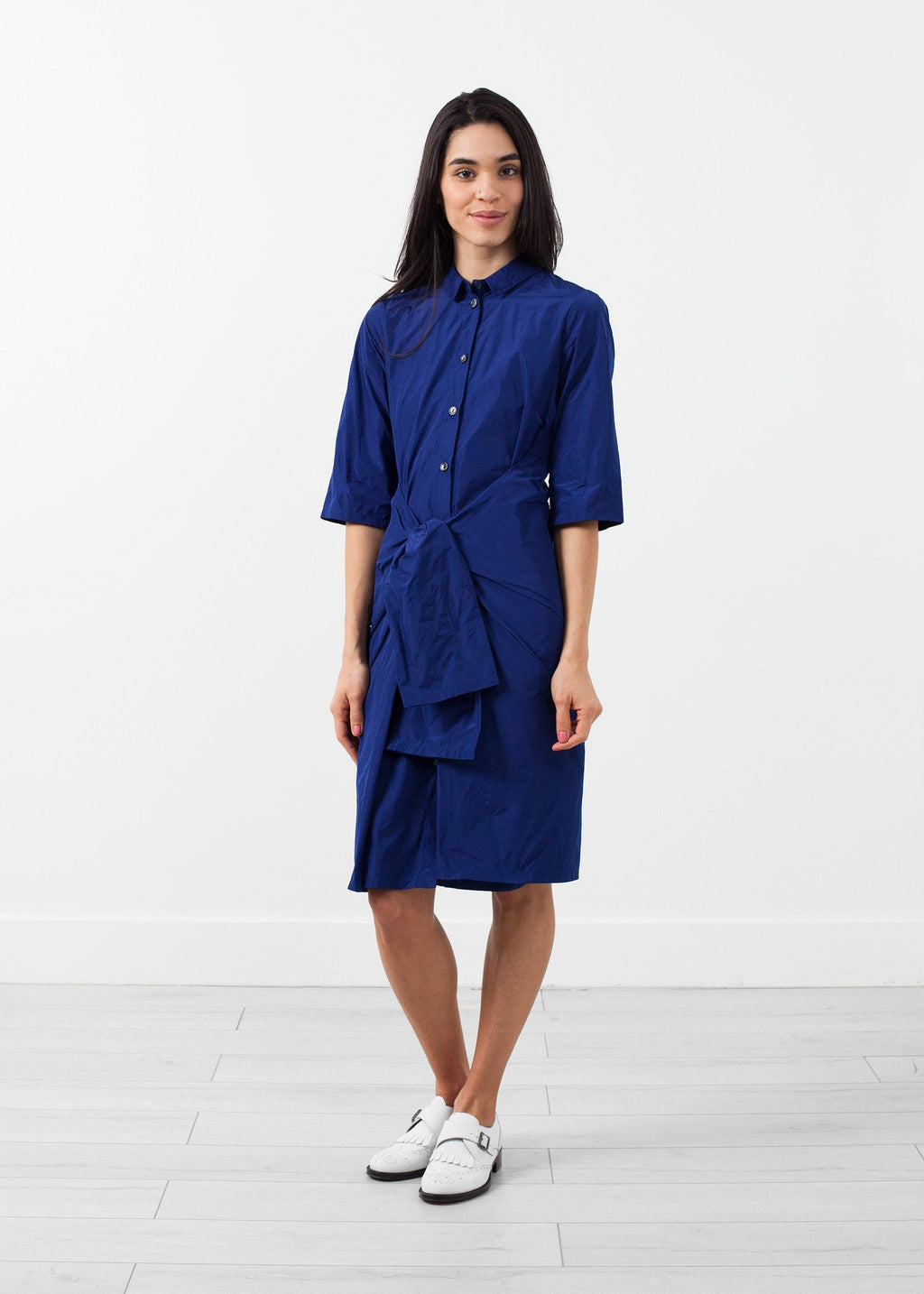 Tied Sleeve Dress|women's dresses[option1]|[option2]|[option3] - hello
