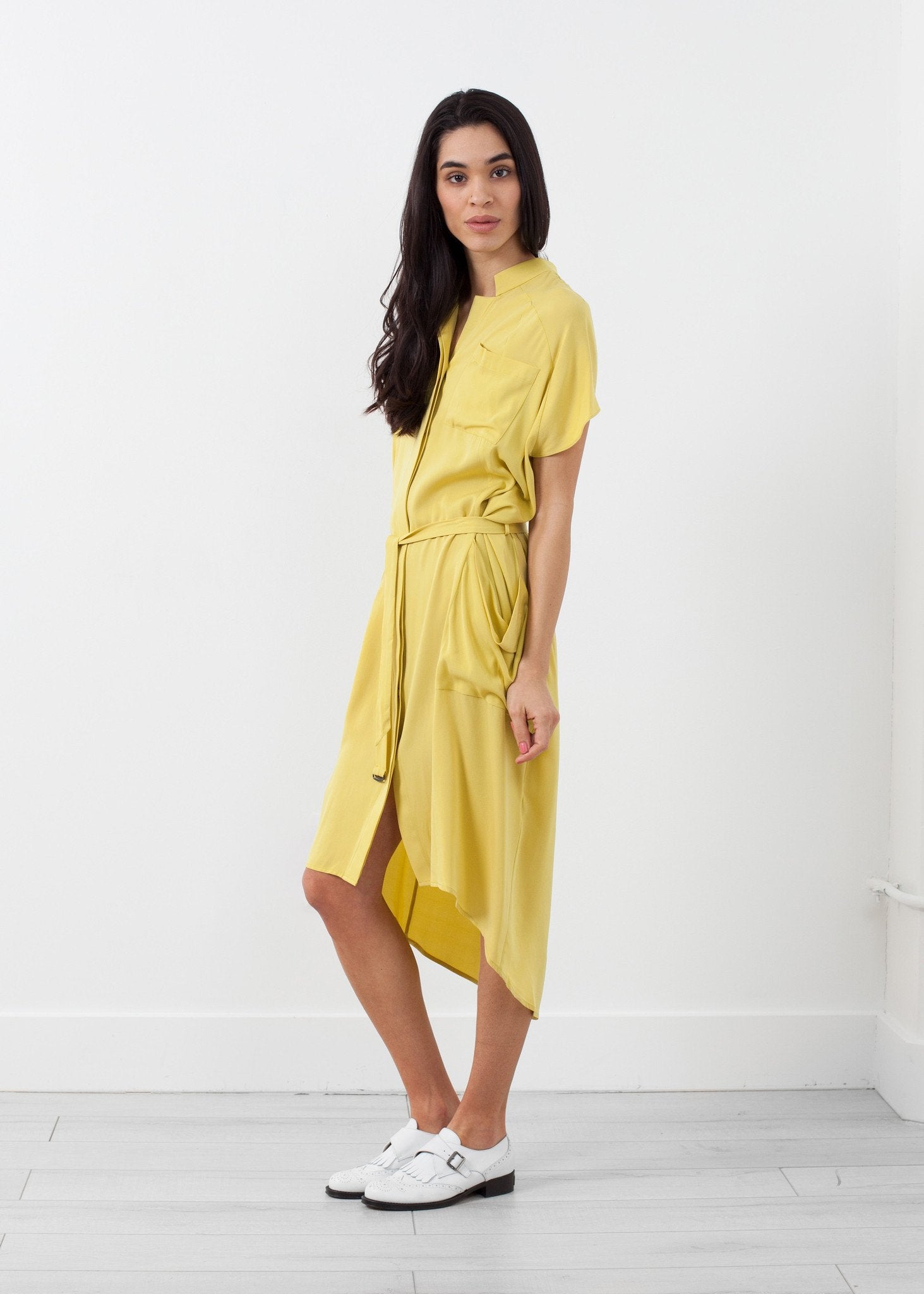 Ultime Silk Shirt Dress|women's dresses[option1]|[option2]|[option3] - hello