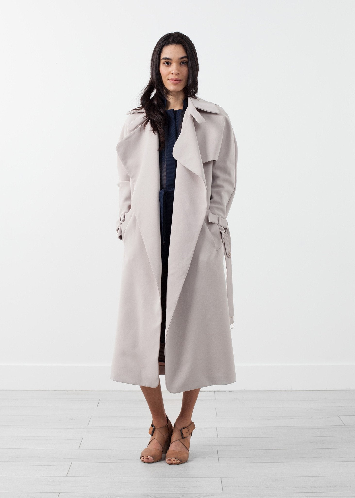 Orietta Coat in Tan|women's coats & jackets[option1]|[option2]|[option3] - hello
