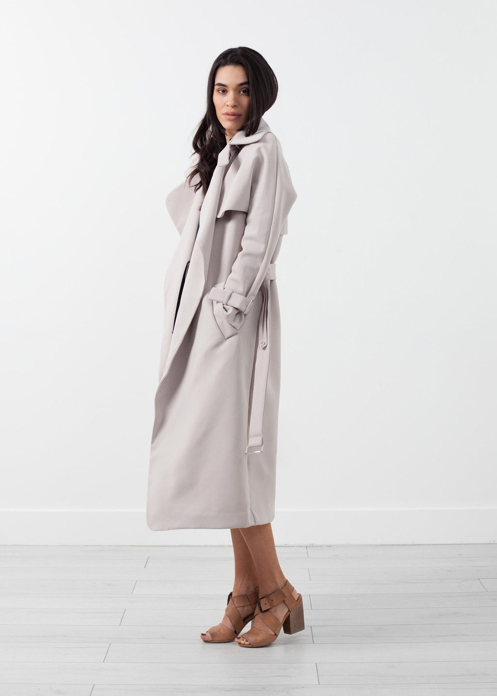Orietta Coat in Tan|women's coats & jackets[option1]|[option2]|[option3] - hello