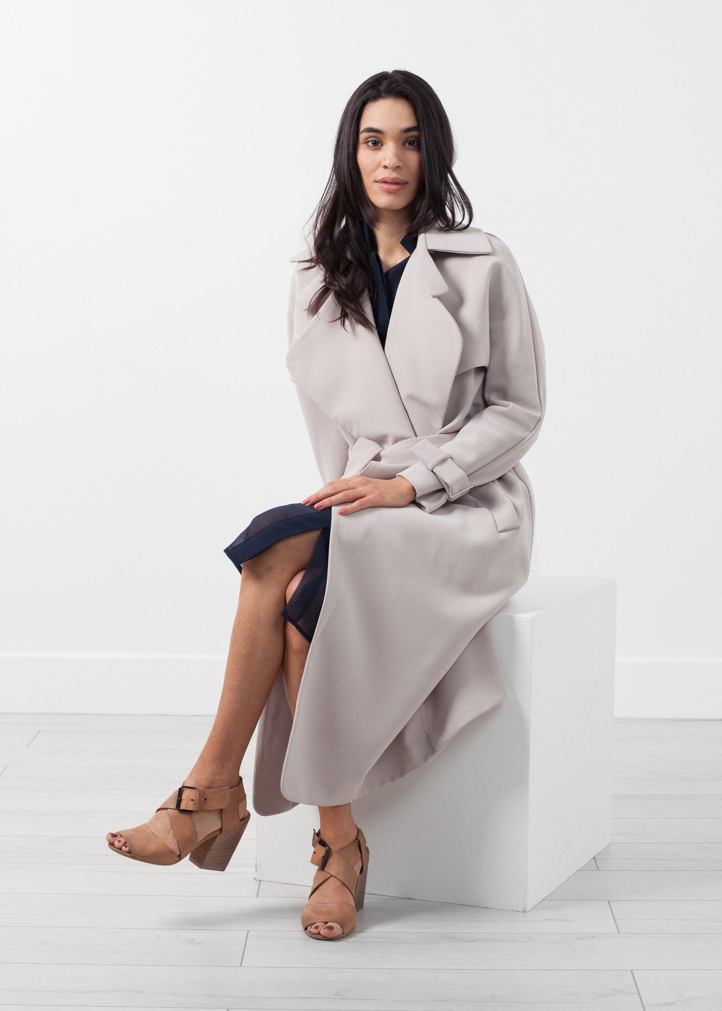 Orietta Coat in Tan|women's coats & jackets[option1]|[option2]|[option3] - hello