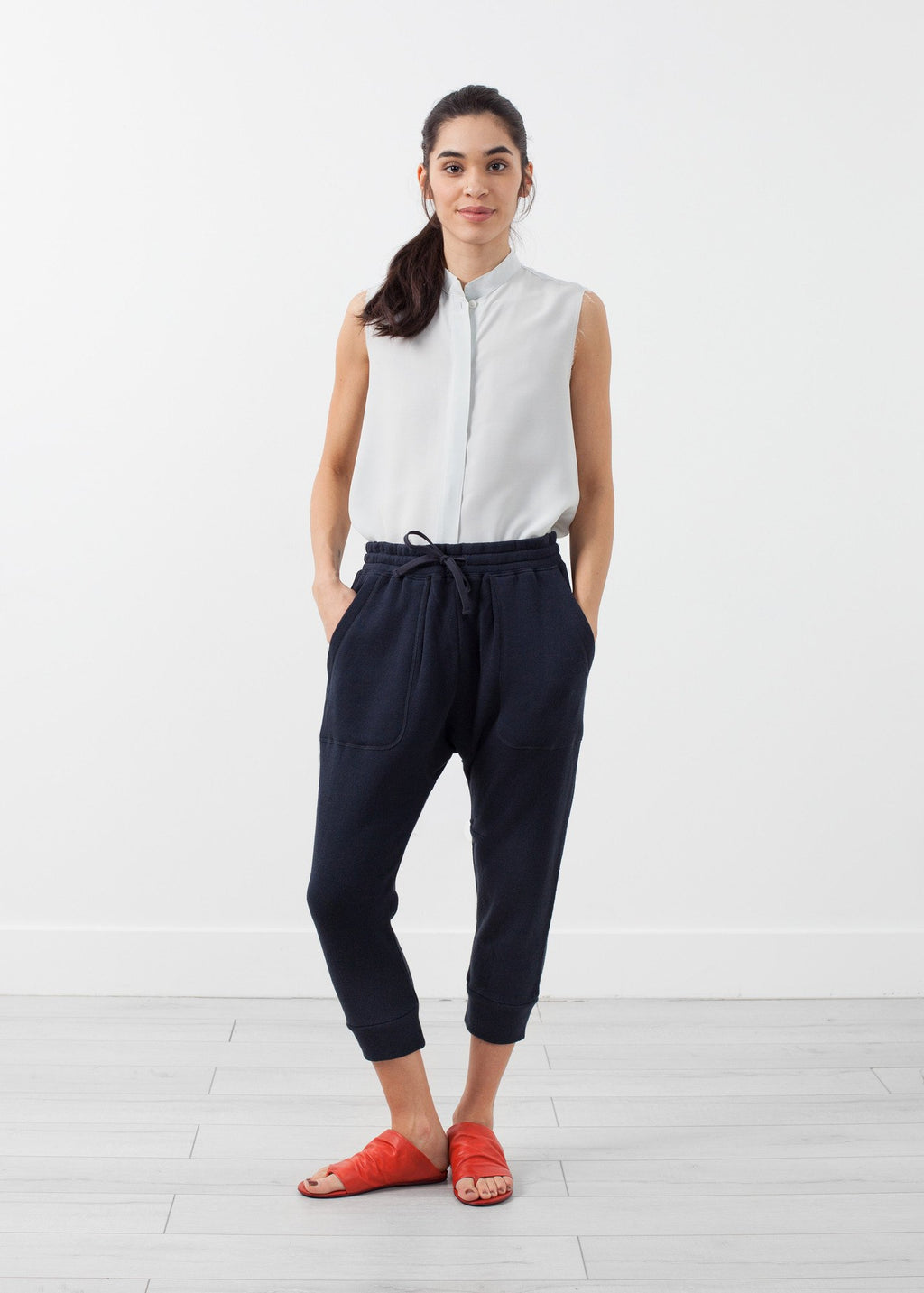 Knit Harem Pant|women's pants[option1]|[option2]|[option3] - hello