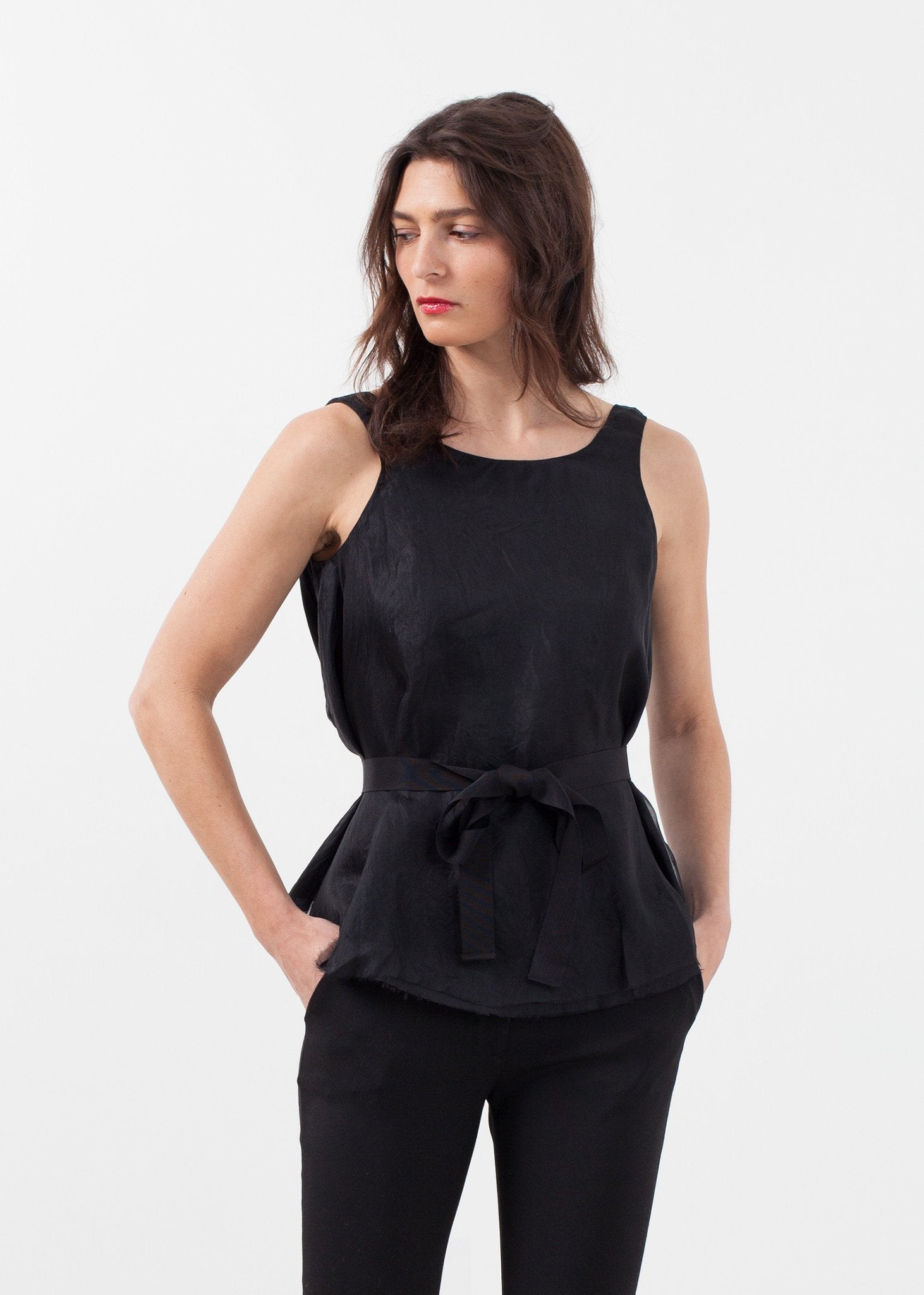 Organza Swing Top|women's tops[option1]|[option2]|[option3] - hello