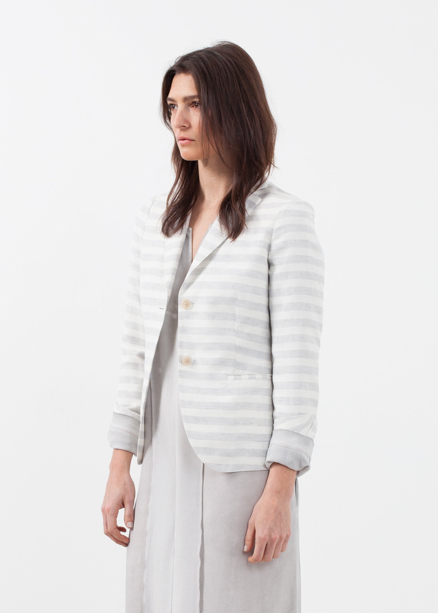 Lavanda Stripe Blazer|women's coats & jackets[option1]|[option2]|[option3] - hello