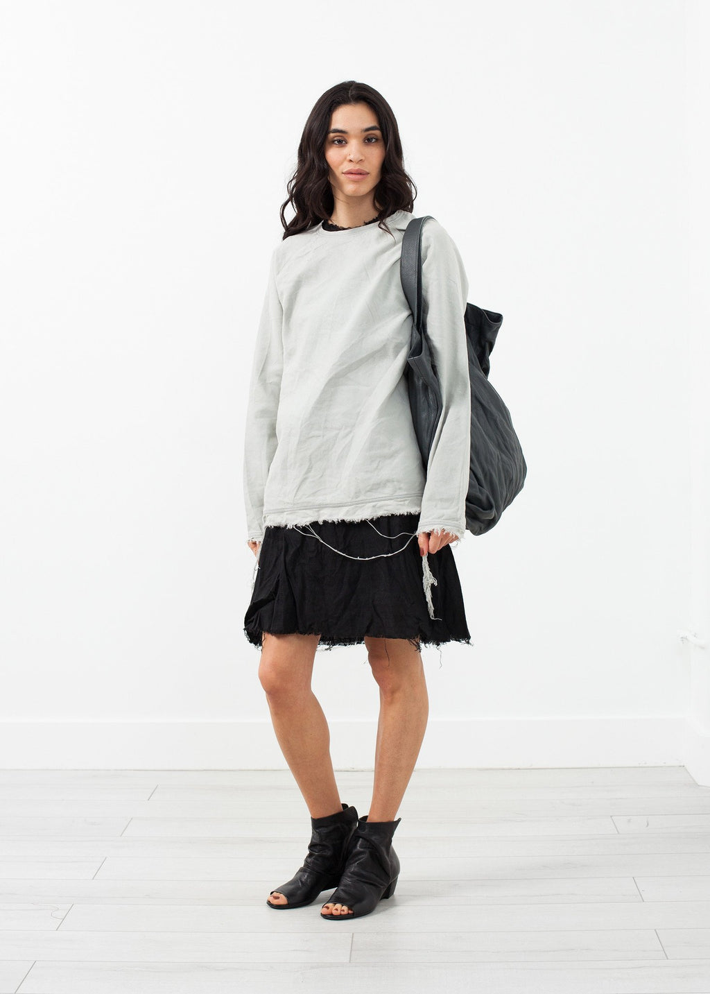 Frayed Shirt|women's tops[option1]|[option2]|[option3] - hello