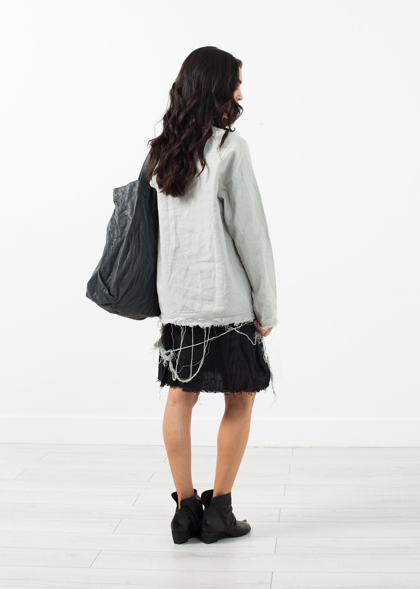 Frayed Shirt|women's tops[option1]|[option2]|[option3] - hello