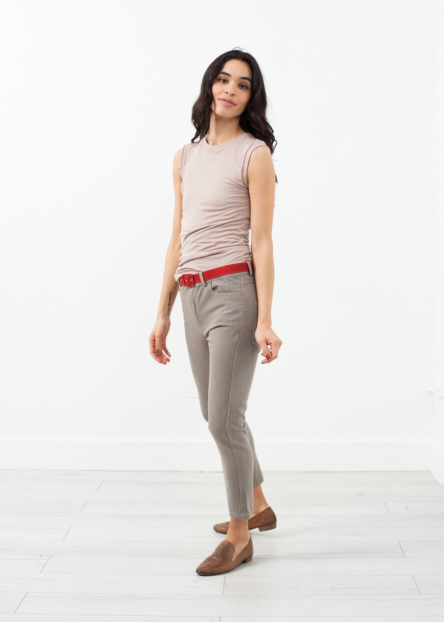 Belted Jeans|women's pants[option1]|[option2]|[option3] - hello