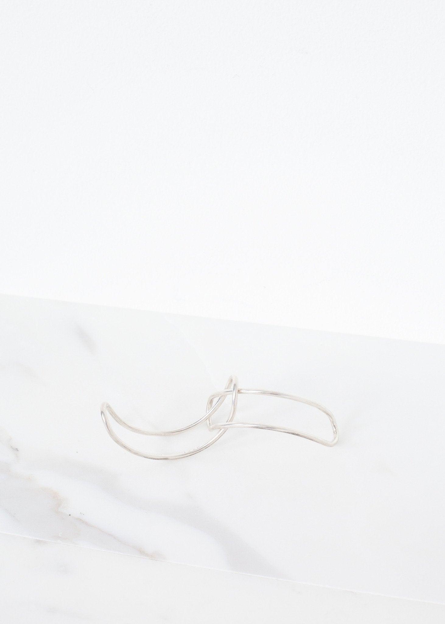 Bracelet 84 in Polished Silver|unisex bracelets[option1]|[option2]|[option3] - hello