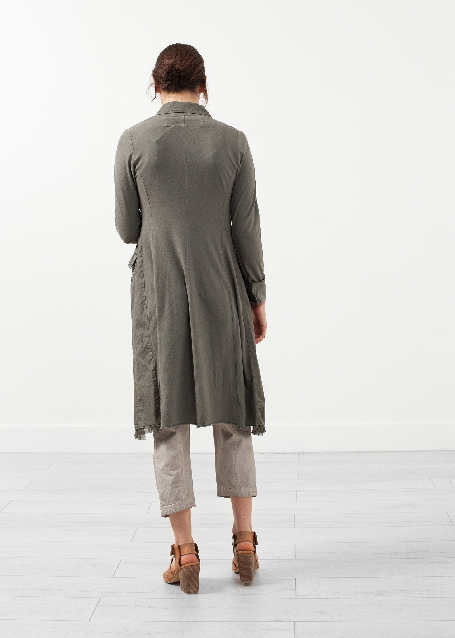 Long Military Jacket|women's coats & jackets[option1]|[option2]|[option3] - hello