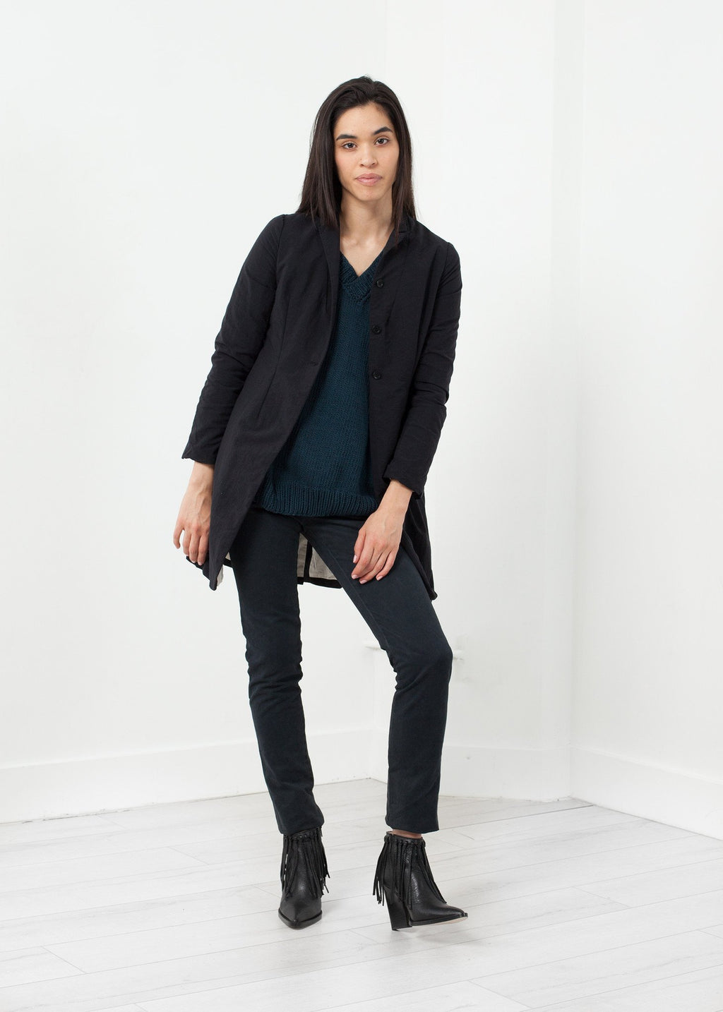 Nylon Long Jacket|women's coats & jackets[option1]|[option2]|[option3] - hello