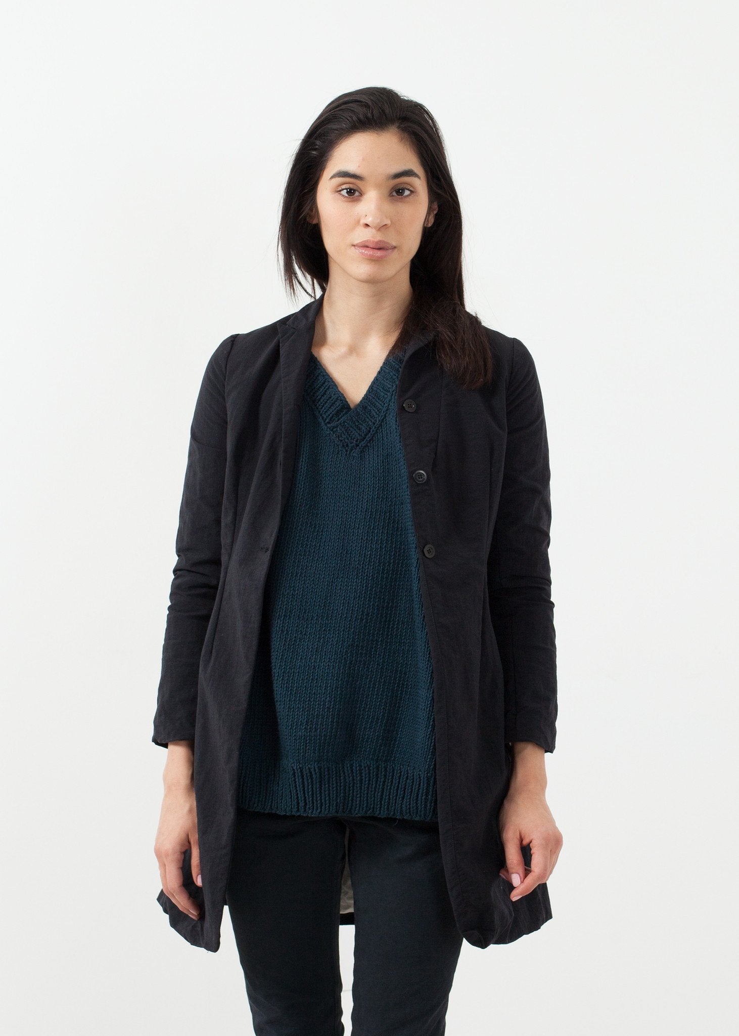 Nylon Long Jacket|women's coats & jackets[option1]|[option2]|[option3] - hello