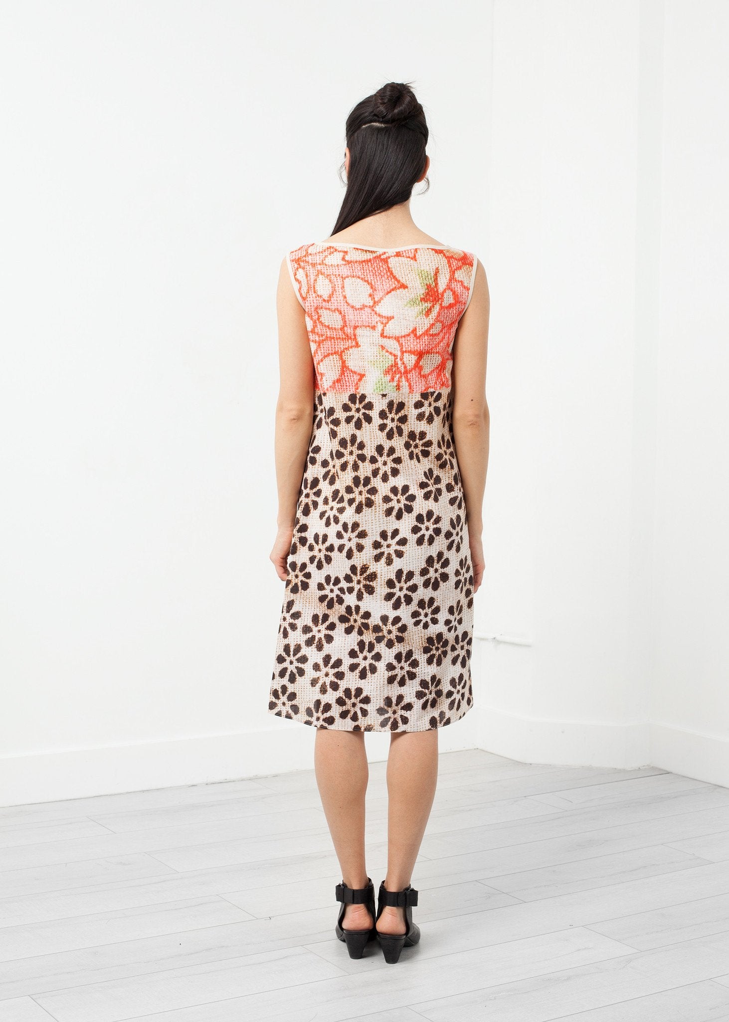 Floral Sleeveless Dress|women's dresses[option1]|[option2]|[option3] - hello