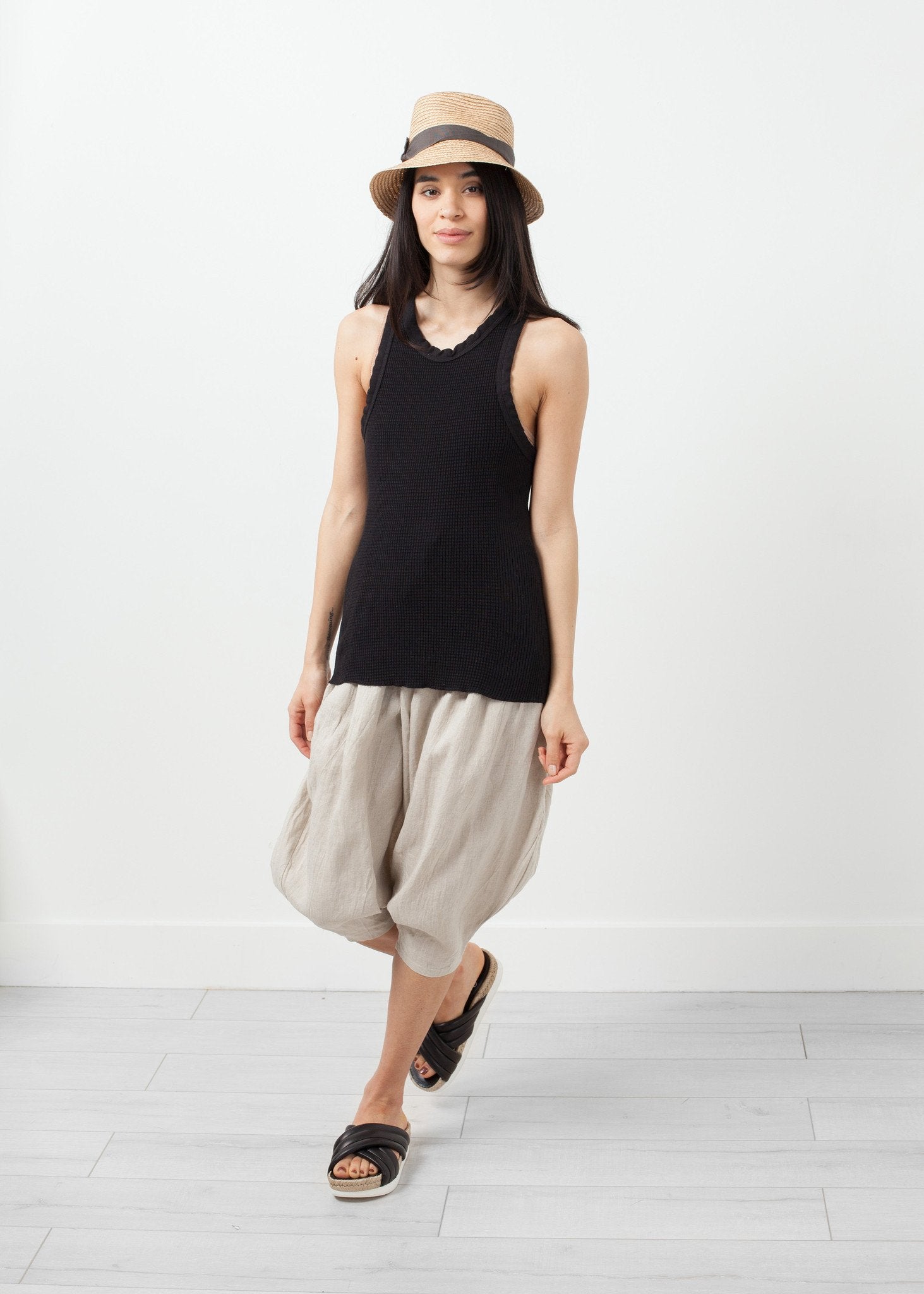 Waffle Tank|tank tops[option1]|[option2]|[option3] - hello