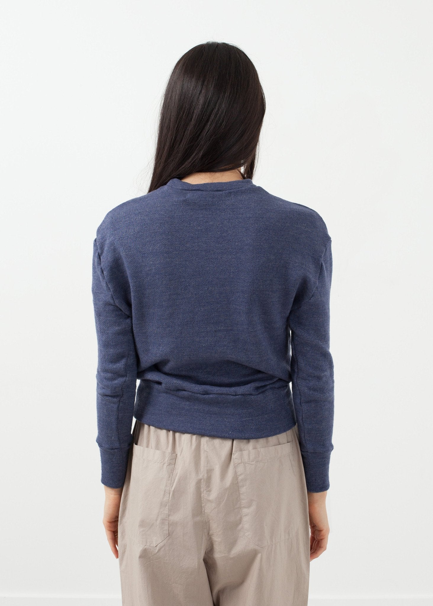 Melange Gauze Fleece|women's tops[option1]|[option2]|[option3] - hello