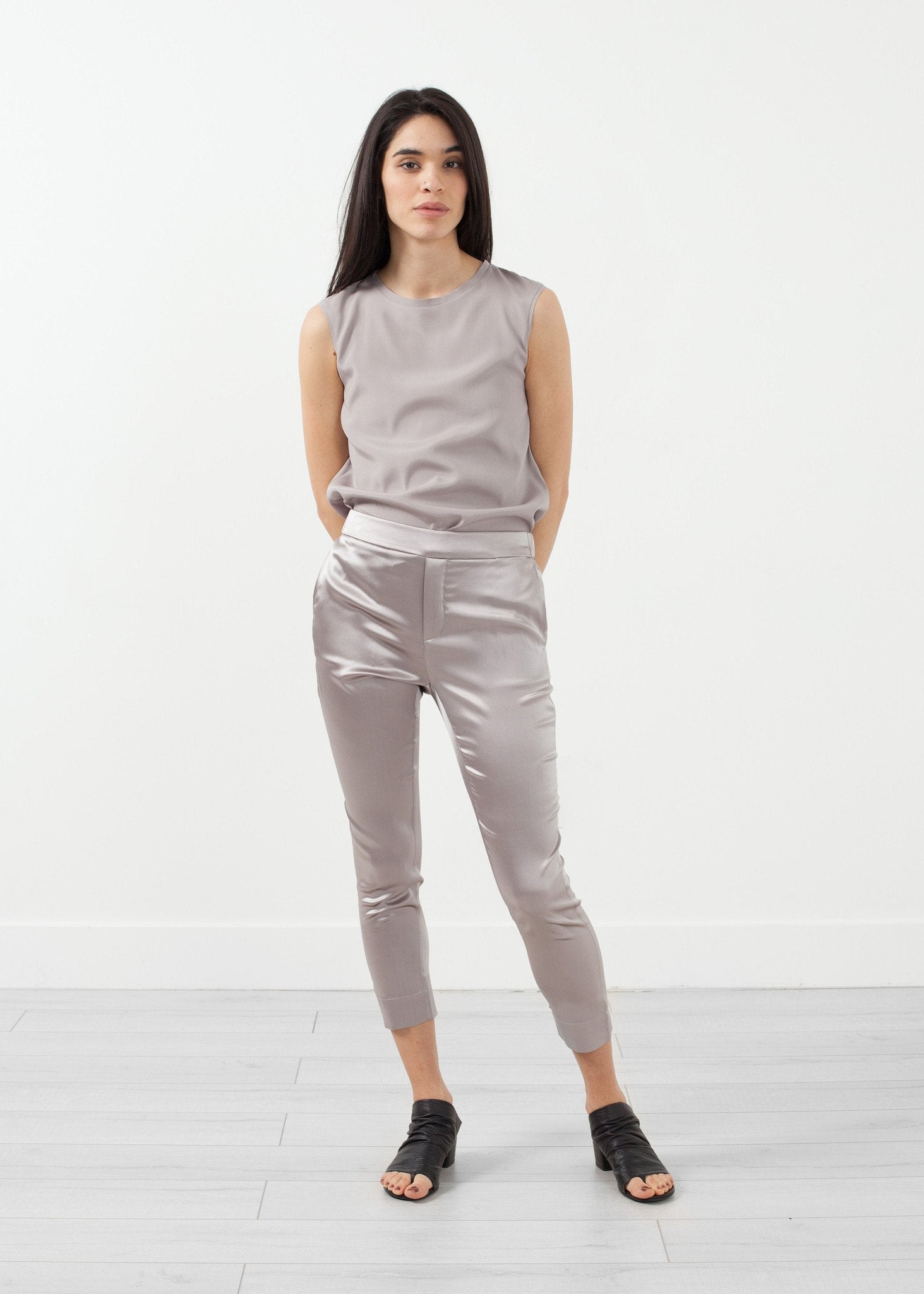 Silk Pullup Pant|women's pants[option1]|[option2]|[option3] - hello