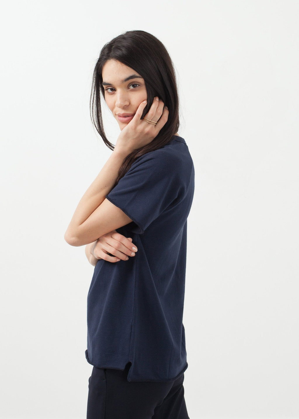 Unisex Cotton Tencel Shirt|women's t-shirts[option1]|[option2]|[option3] - hello
