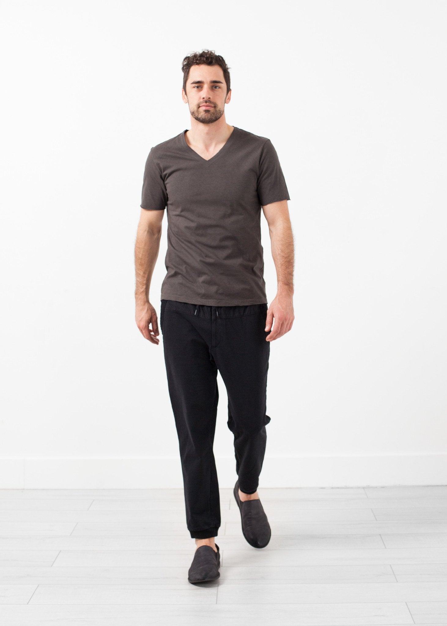 V-Neck Tee|men's t-shirts[option1]|[option2]|[option3] - hello